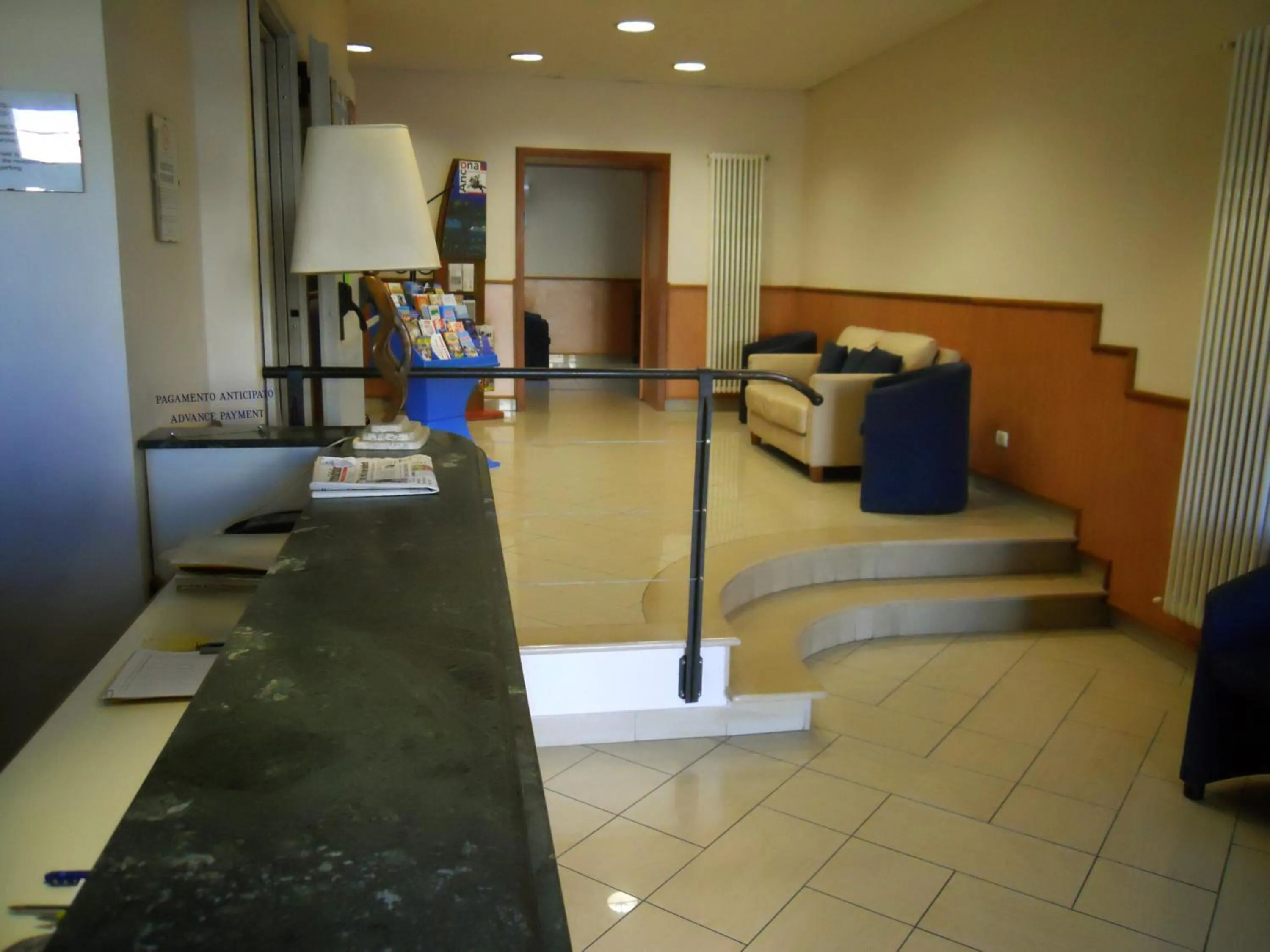 Lobby or reception in Albergo Italia