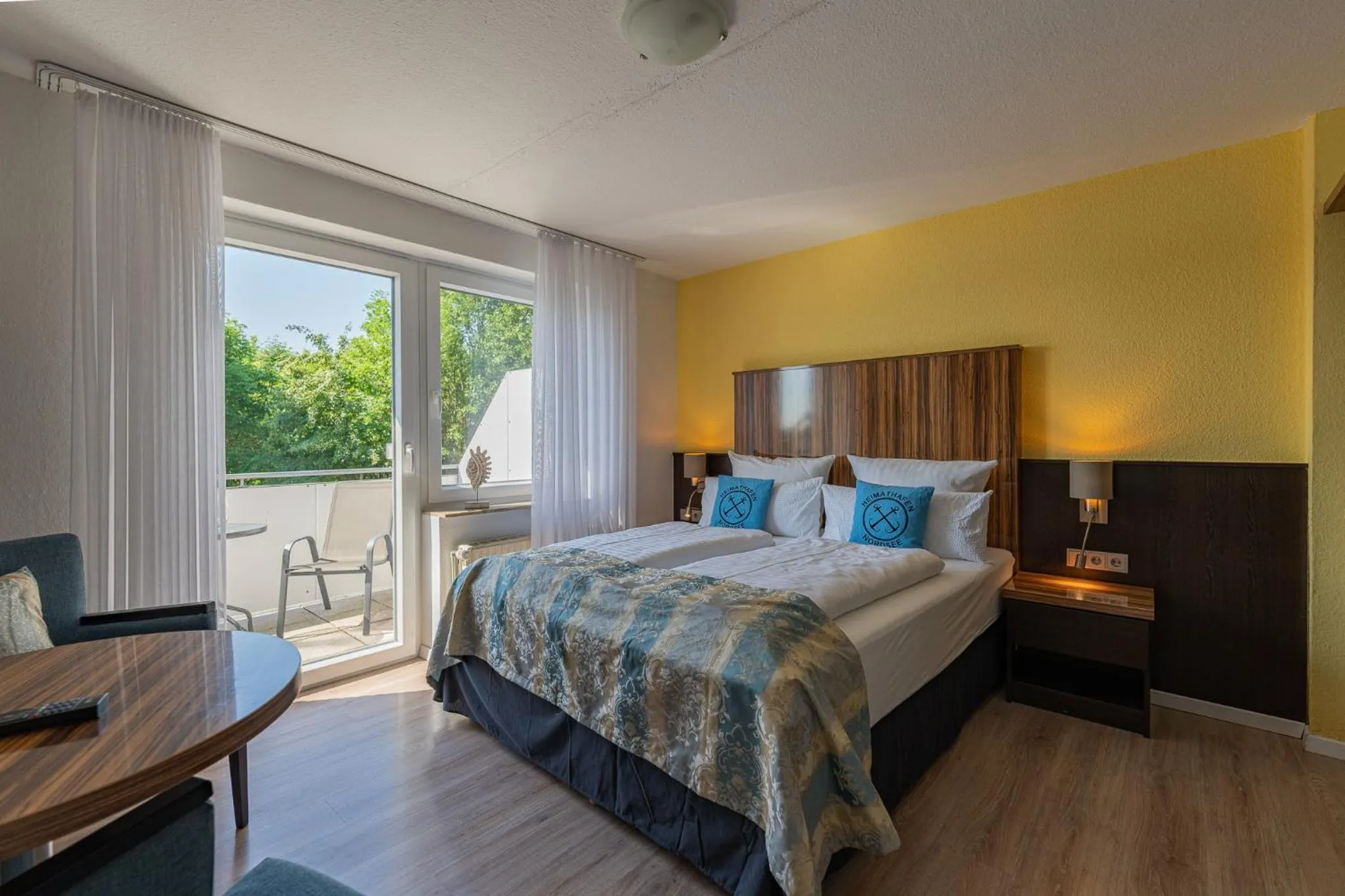 Bed in Hotel Nordstern