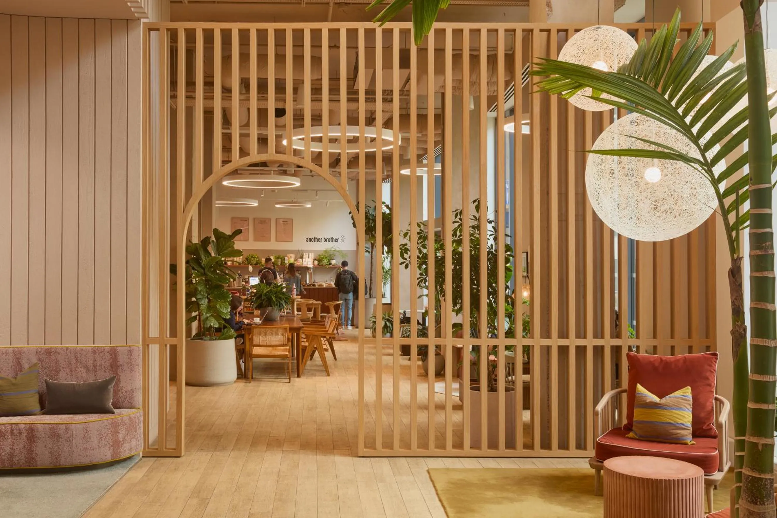 Lobby or reception in ARK Canary Wharf