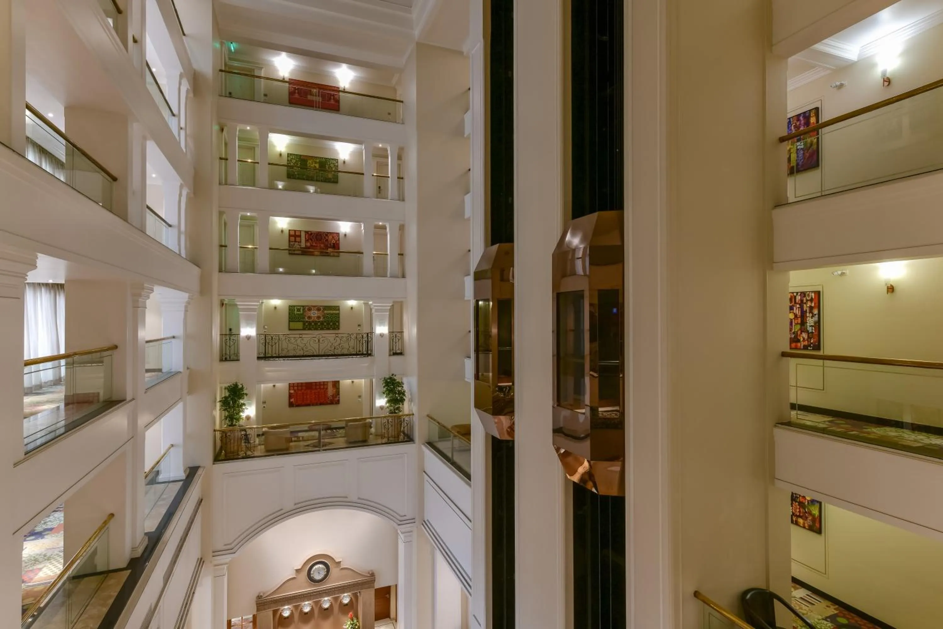 Floor plan in Lemon Tree Premier “The Atrium” Ahmedabad