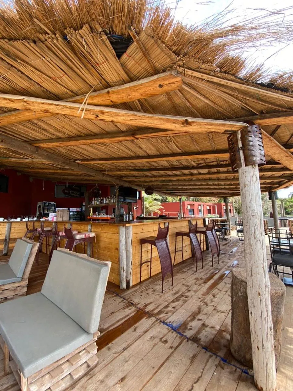 Patio in Hotel le Trarza