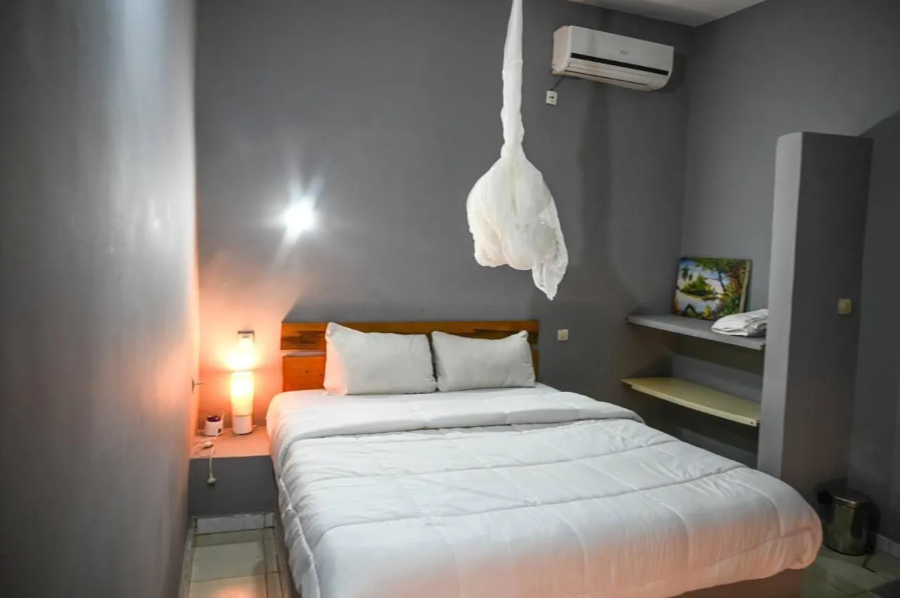 Bed in Hotel le Trarza