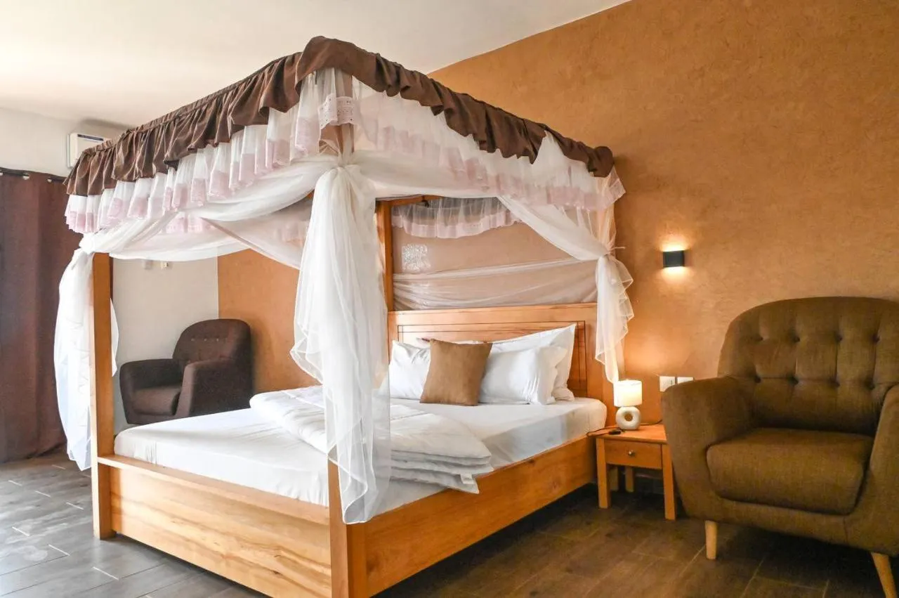 Bed in Hotel le Trarza