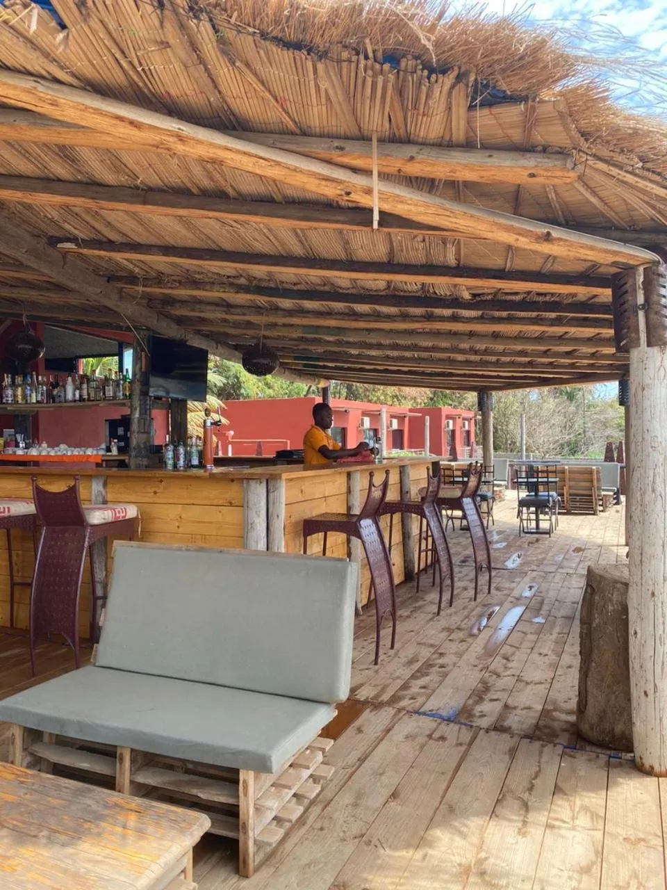 Patio in Hotel le Trarza