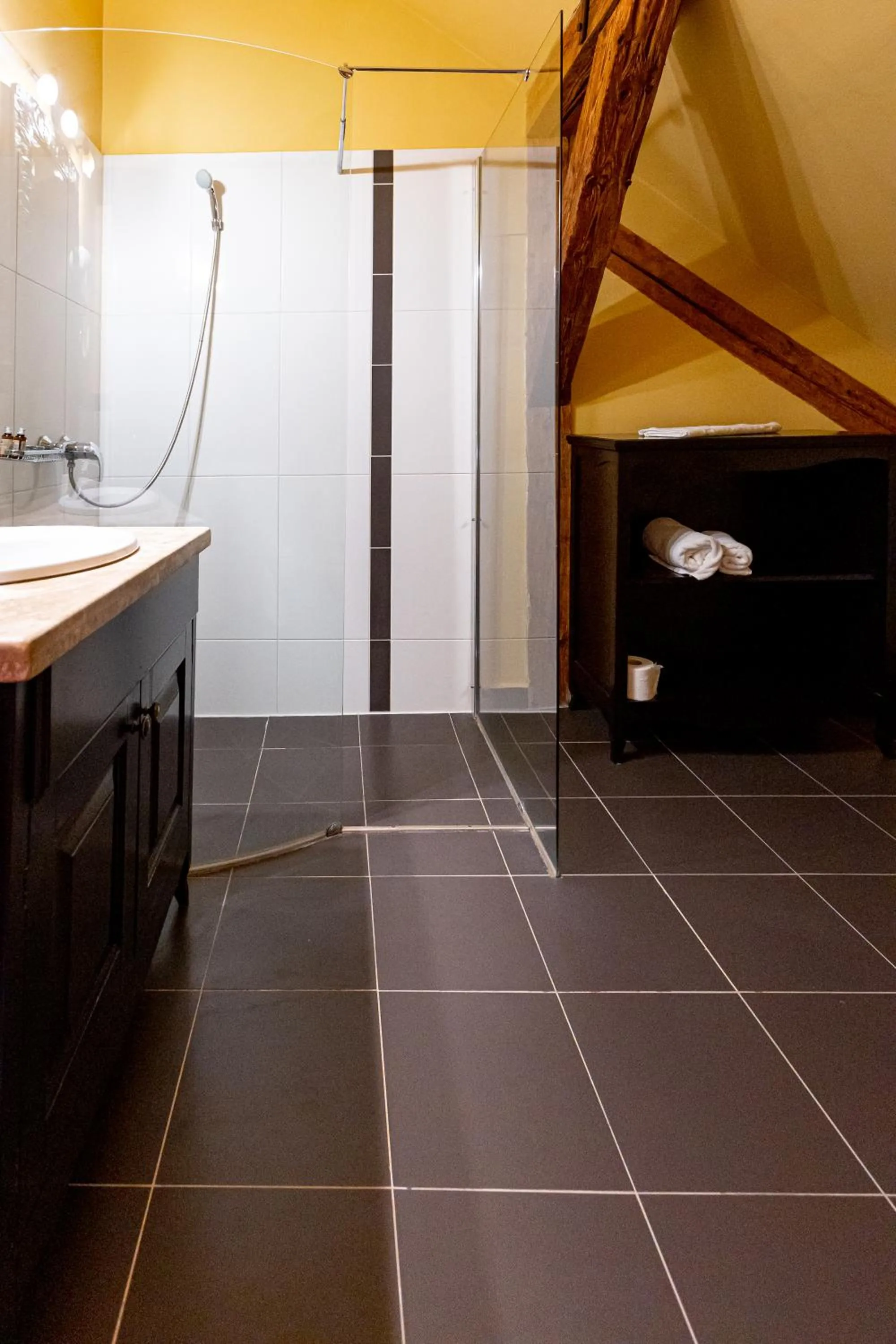 Bathroom in Hotel Central Park Sighisoara