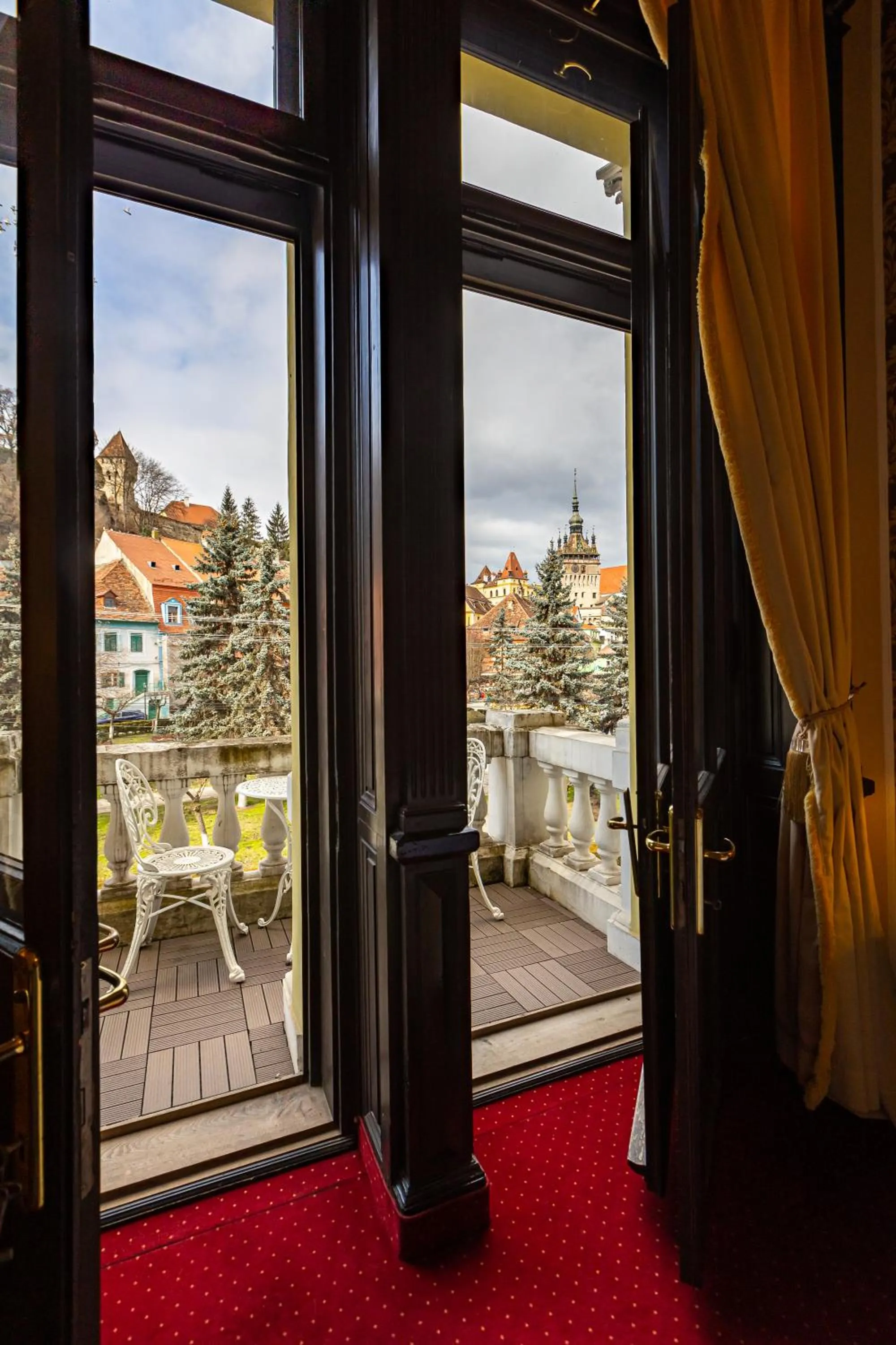 View (from property/room) in Hotel Central Park Sighisoara