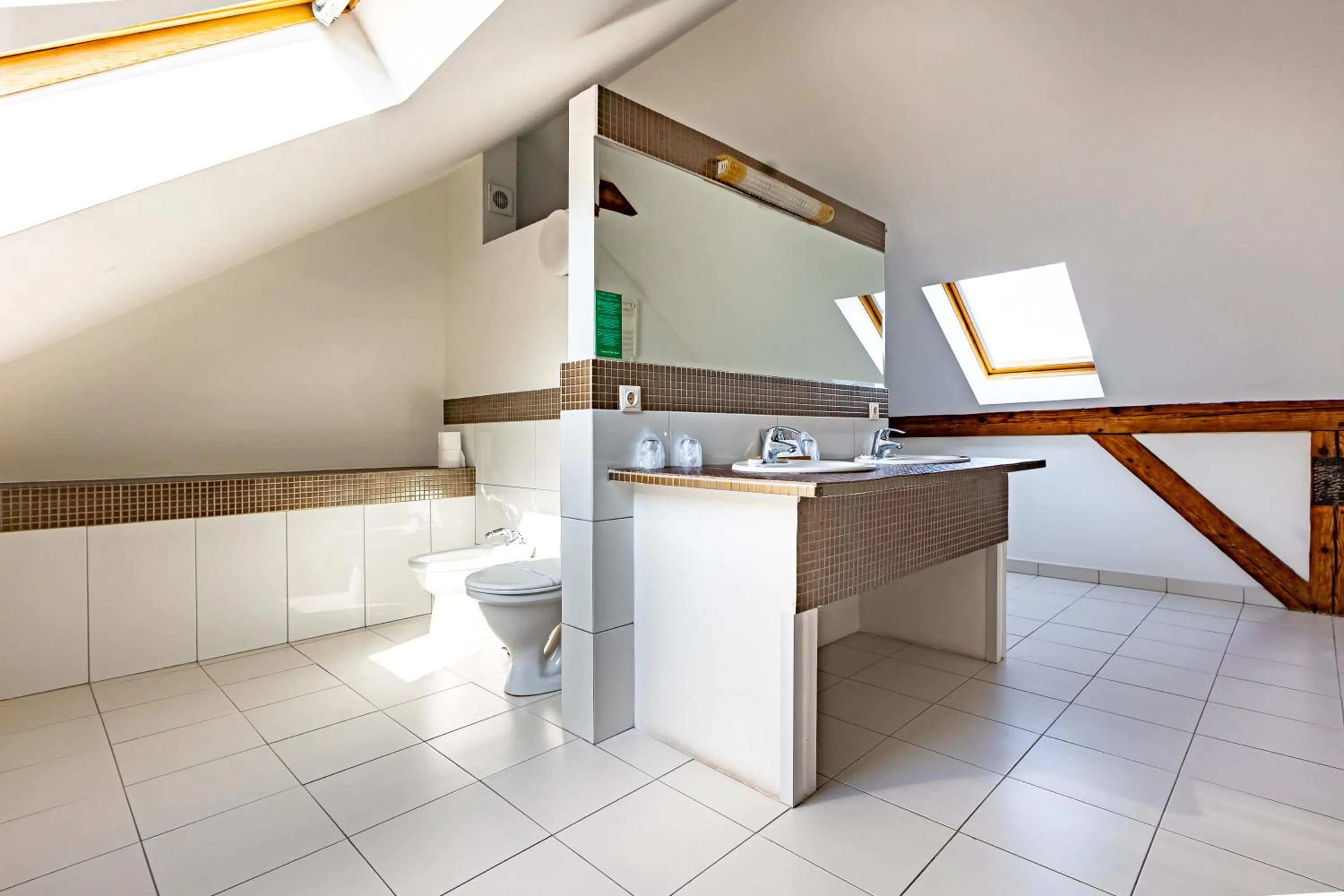 Bathroom in Hotel Central Park Sighisoara