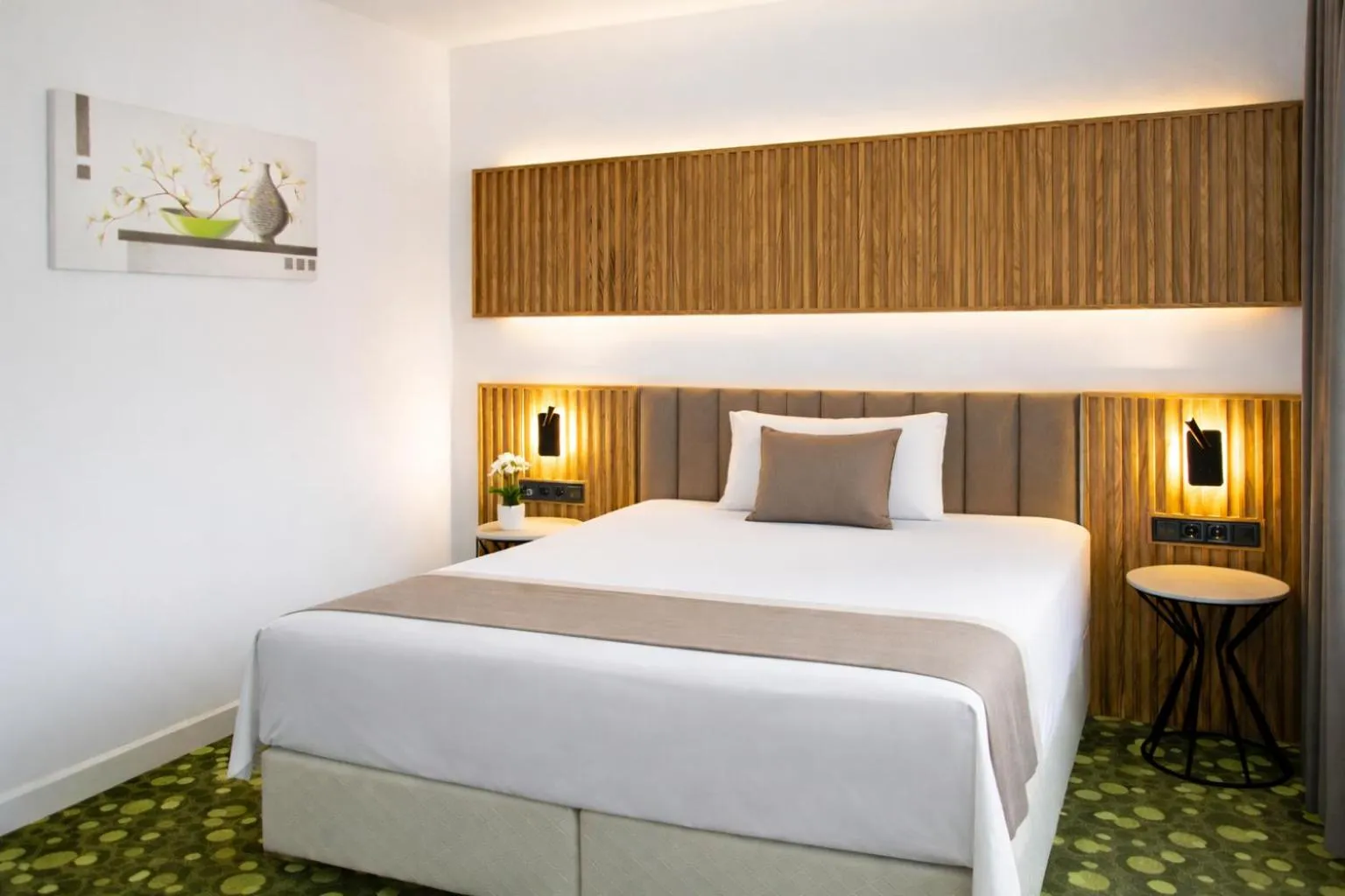 Bed in Hotel Bayer's