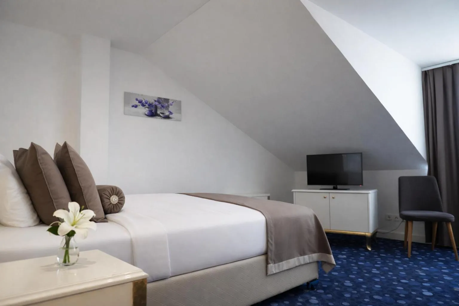 Bed in Hotel Bayer's