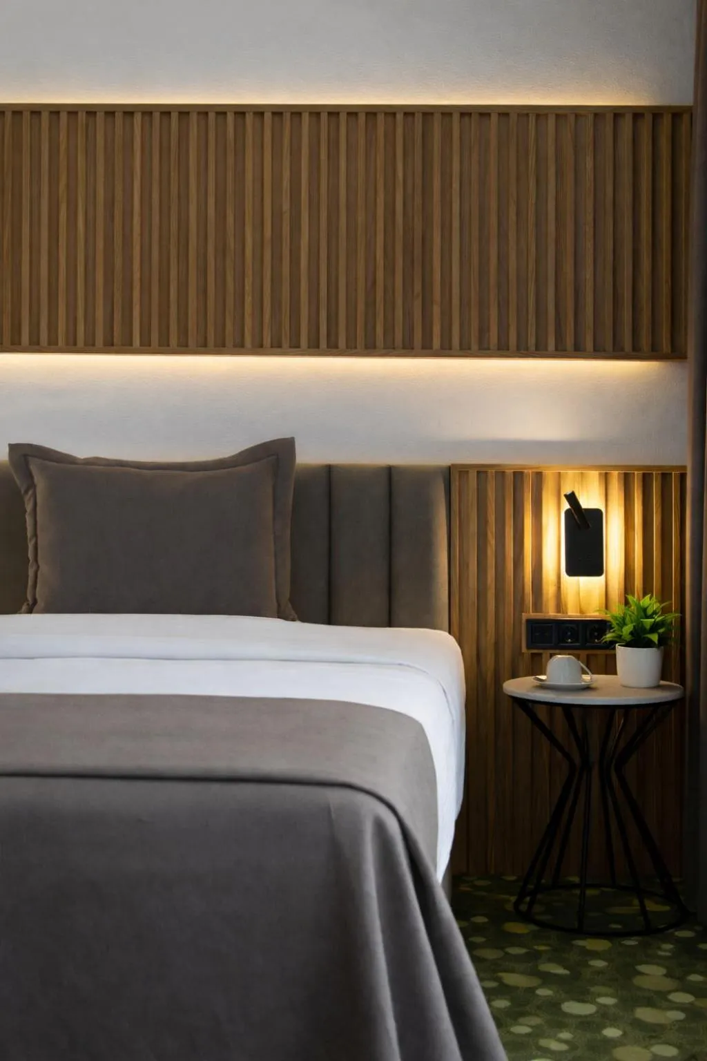 Bed in Hotel Bayer's