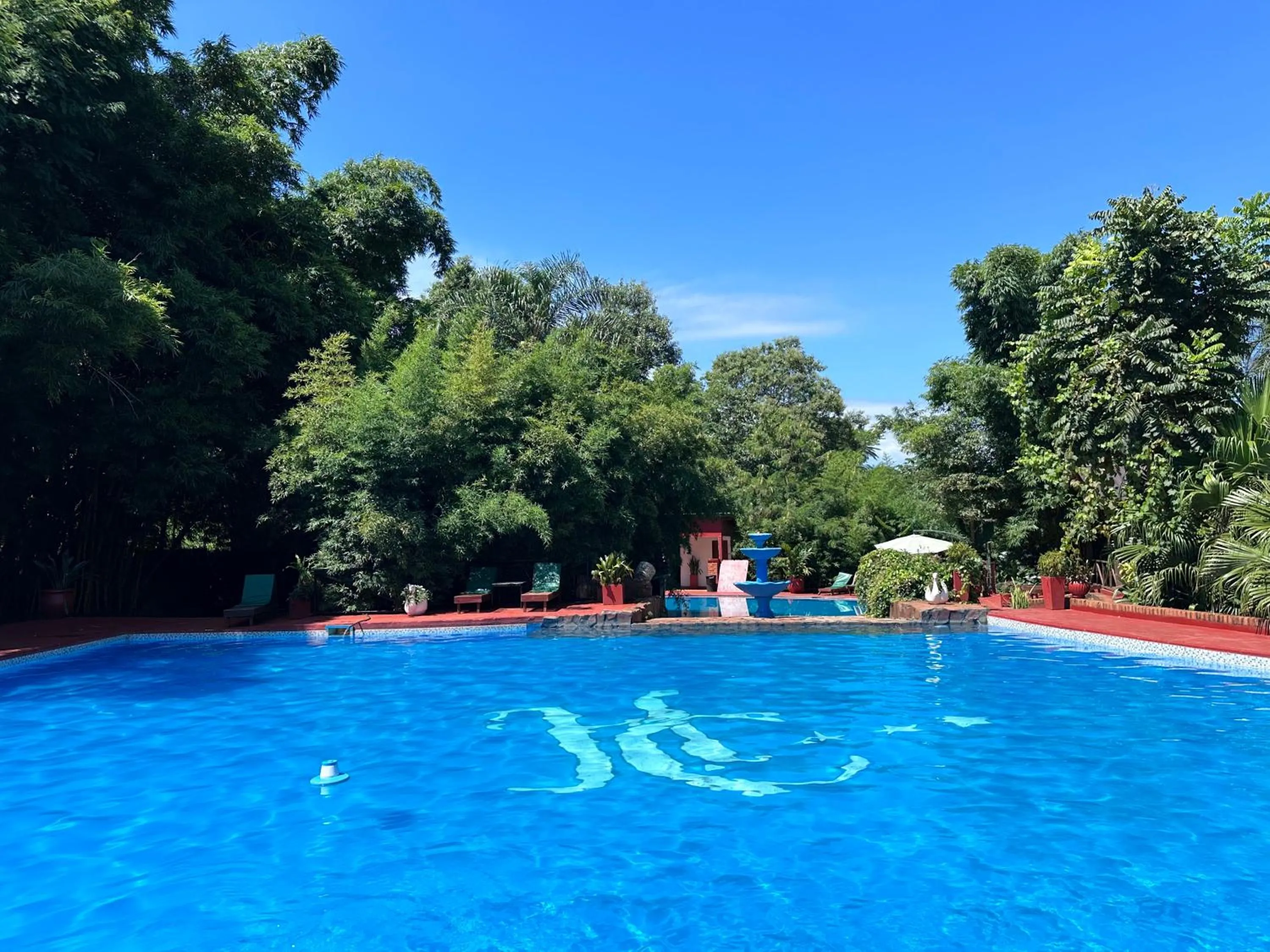Swimming pool in Hotel Carmen