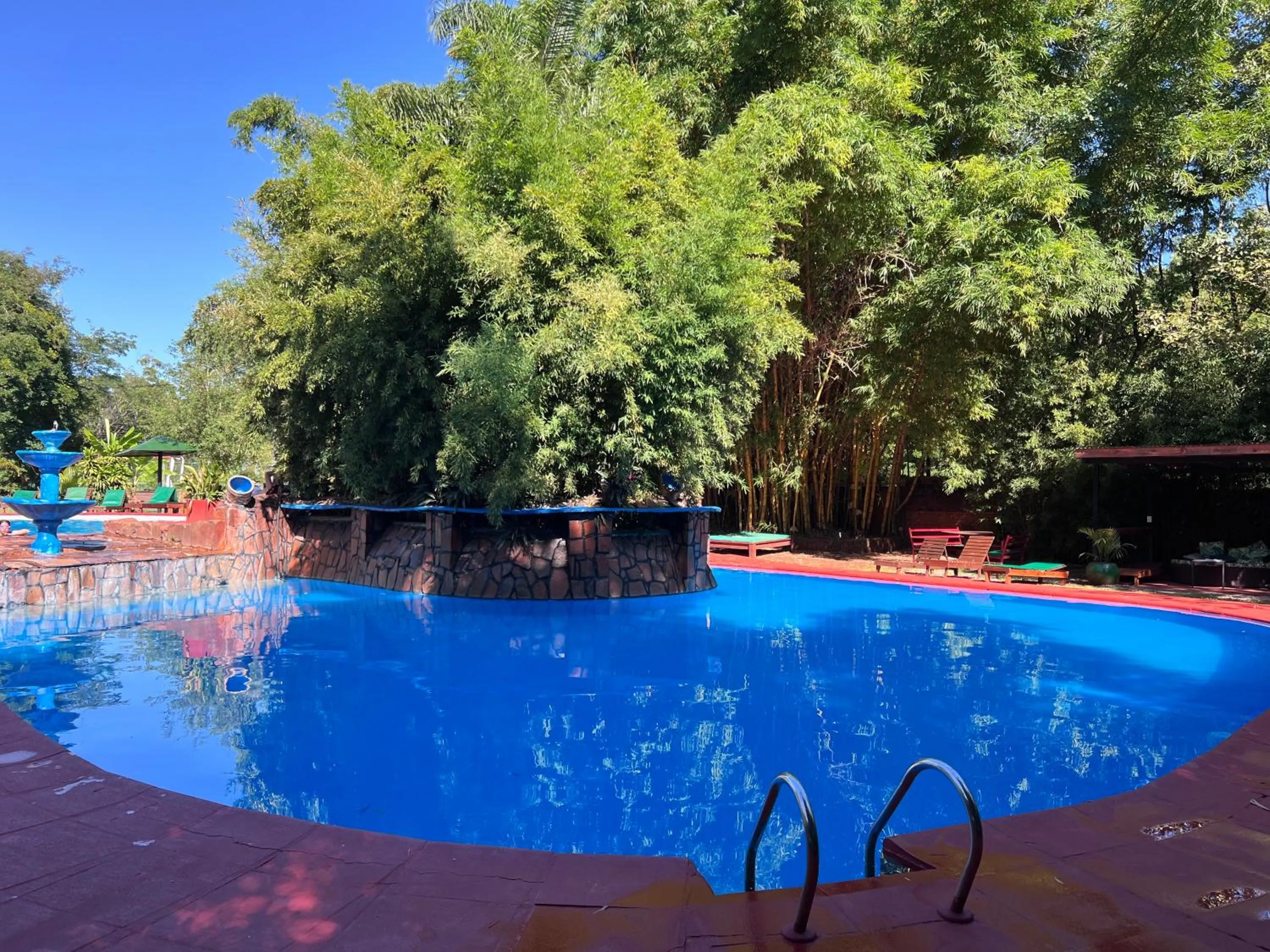 Pool view in Hotel Carmen
