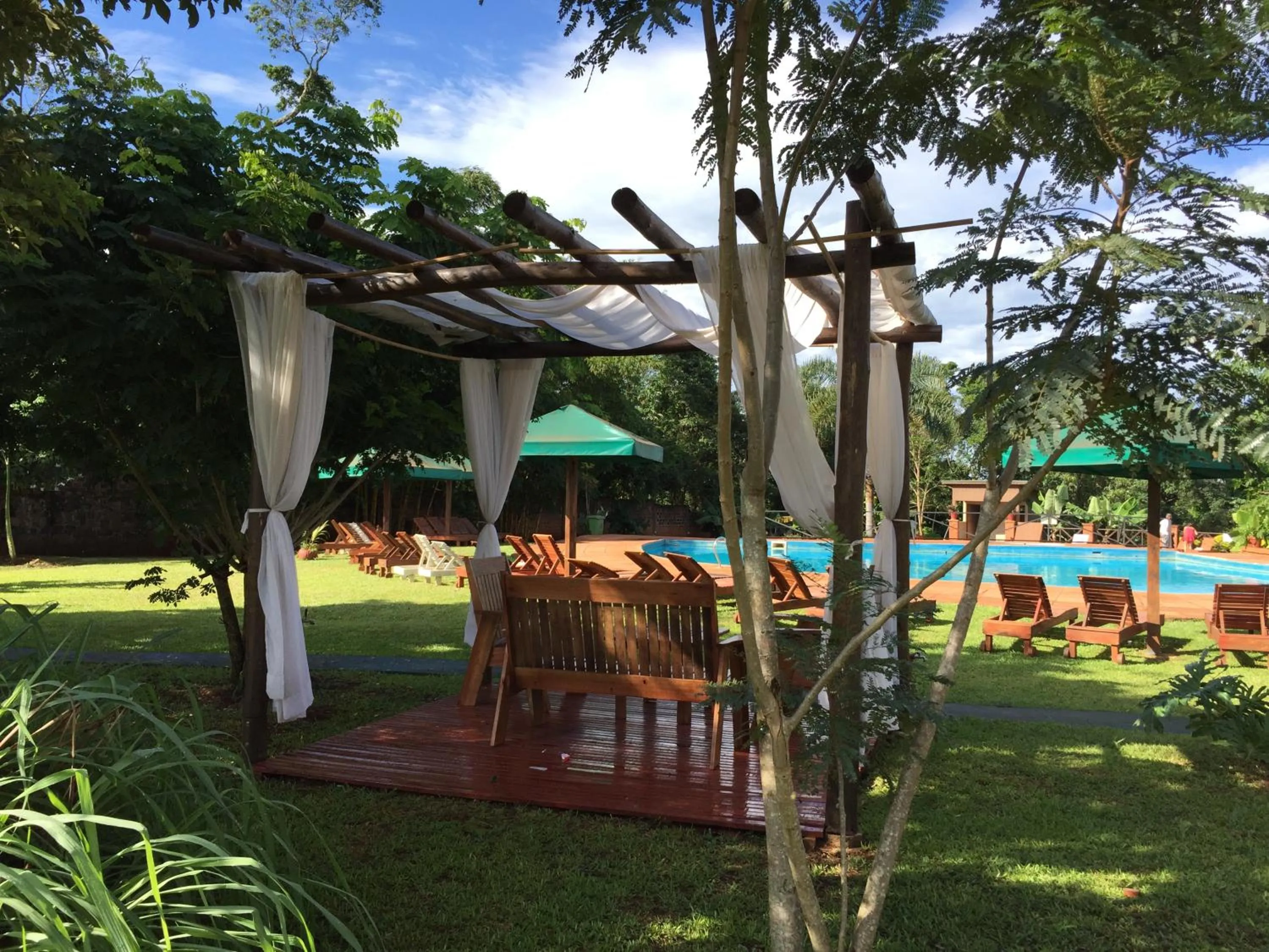 Patio in Hotel Carmen