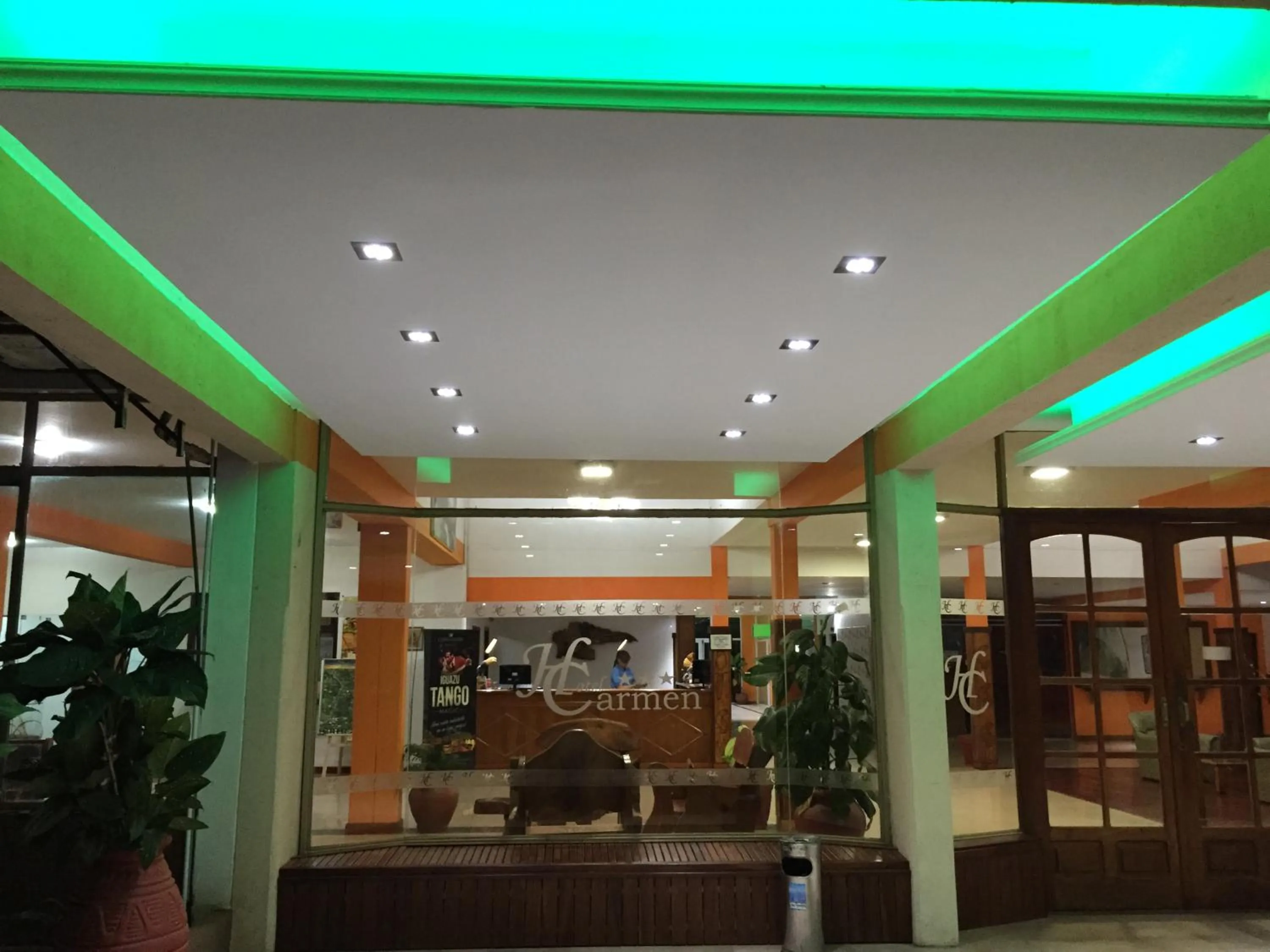 Lobby or reception in Hotel Carmen