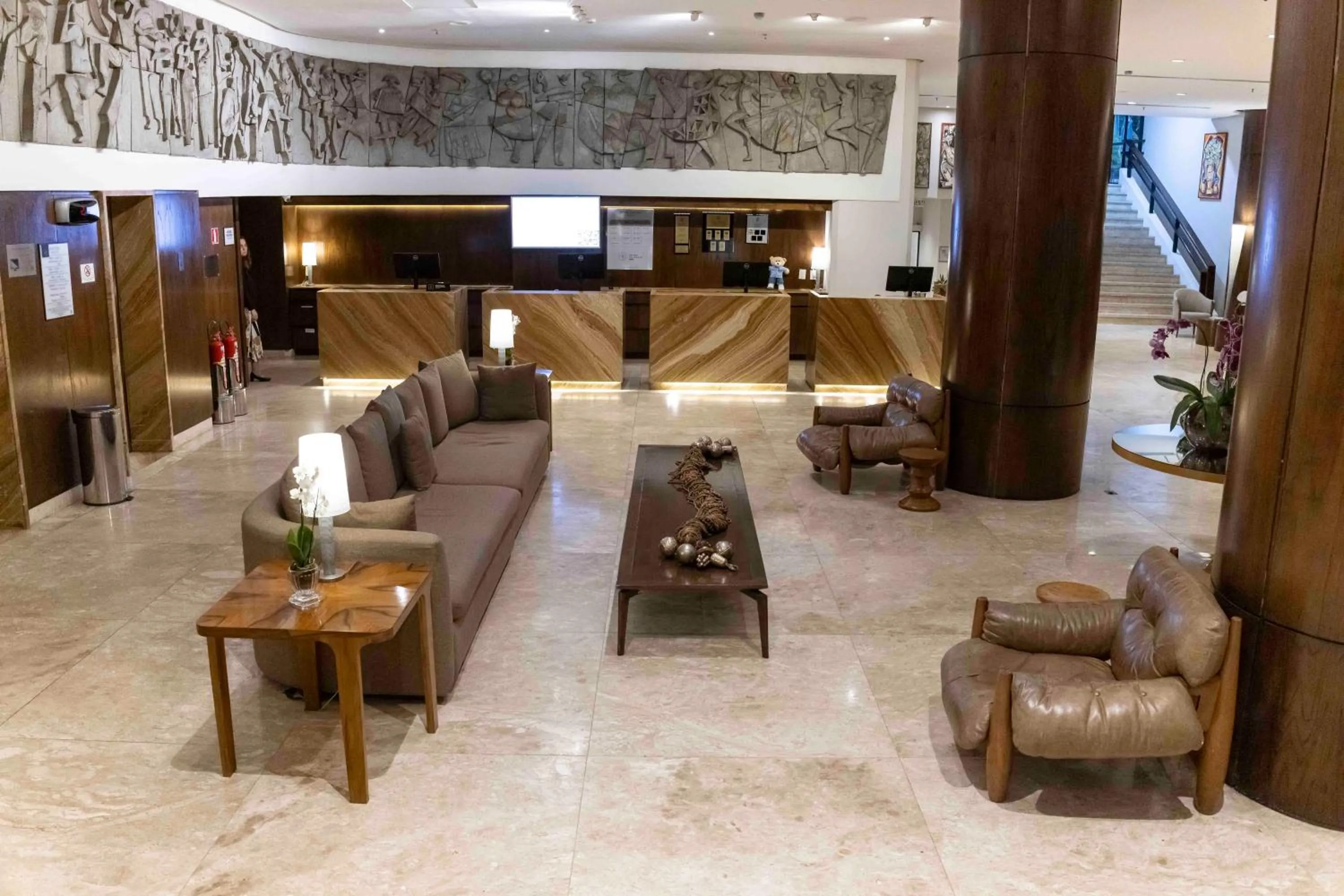 Lobby or reception in Hotel da Bahia by Wish
