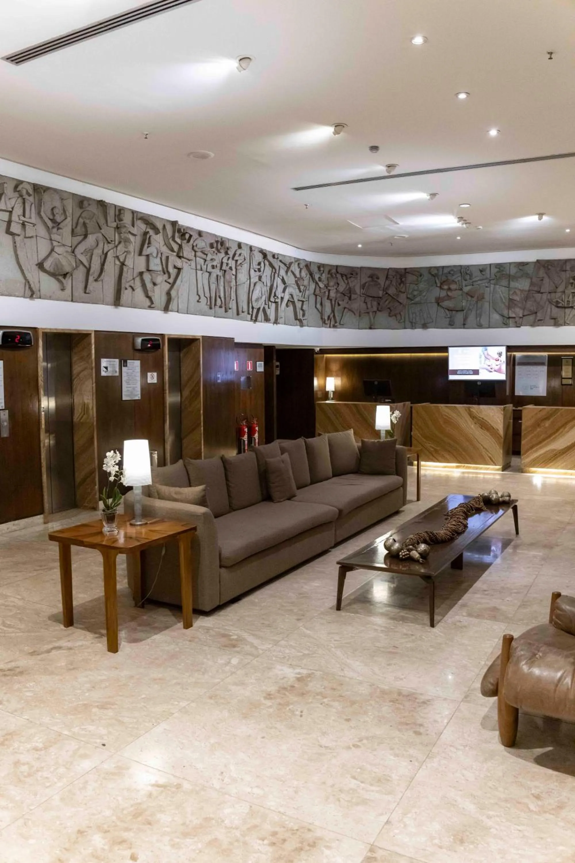 Lobby or reception in Hotel da Bahia by Wish
