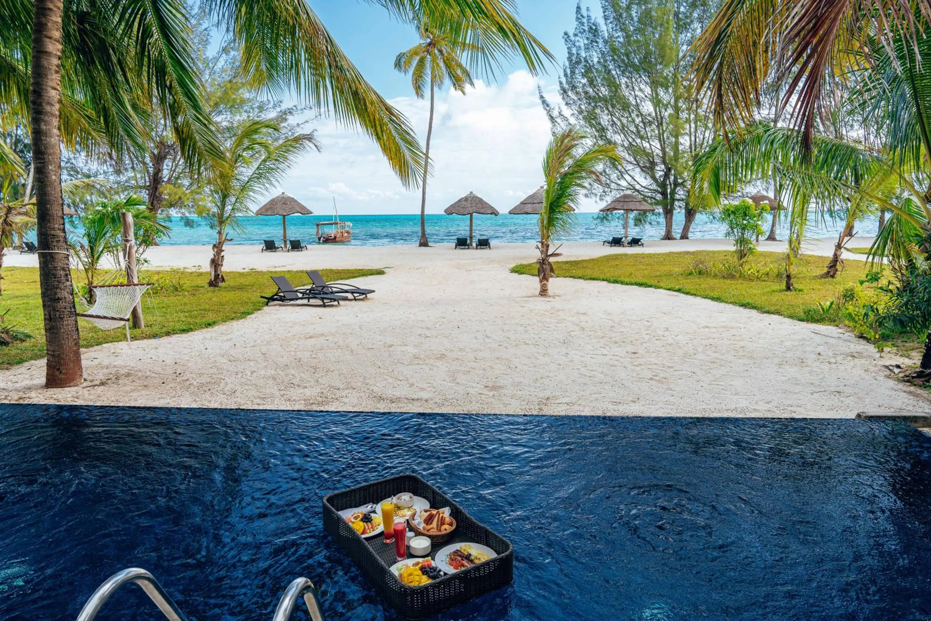 Food in The Residence Zanzibar