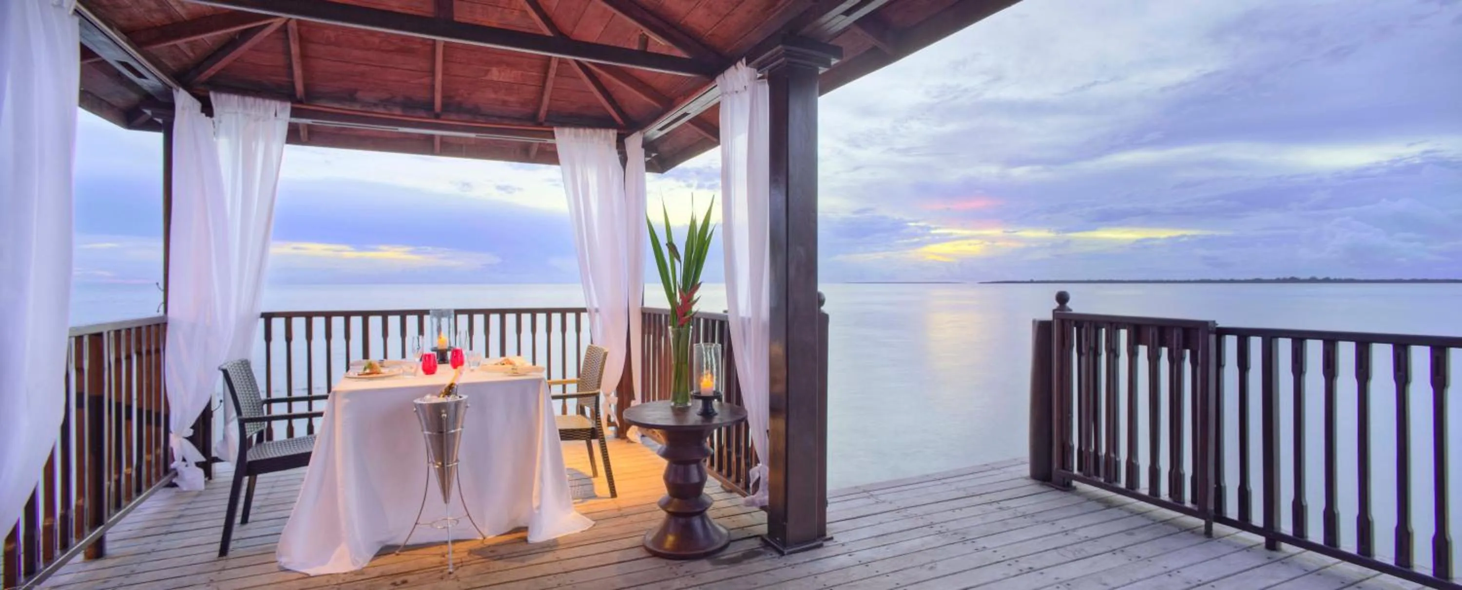 Patio in The Residence Zanzibar
