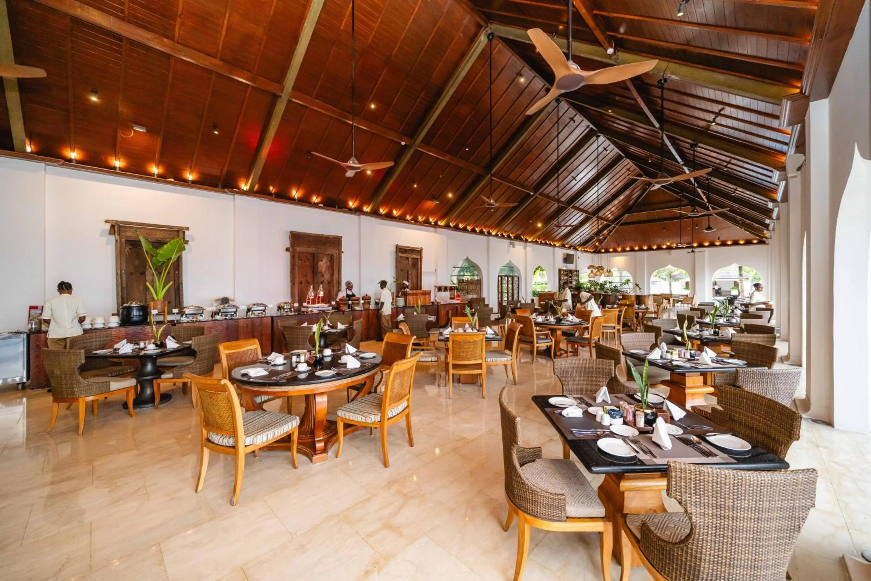 Restaurant/places to eat in The Residence Zanzibar
