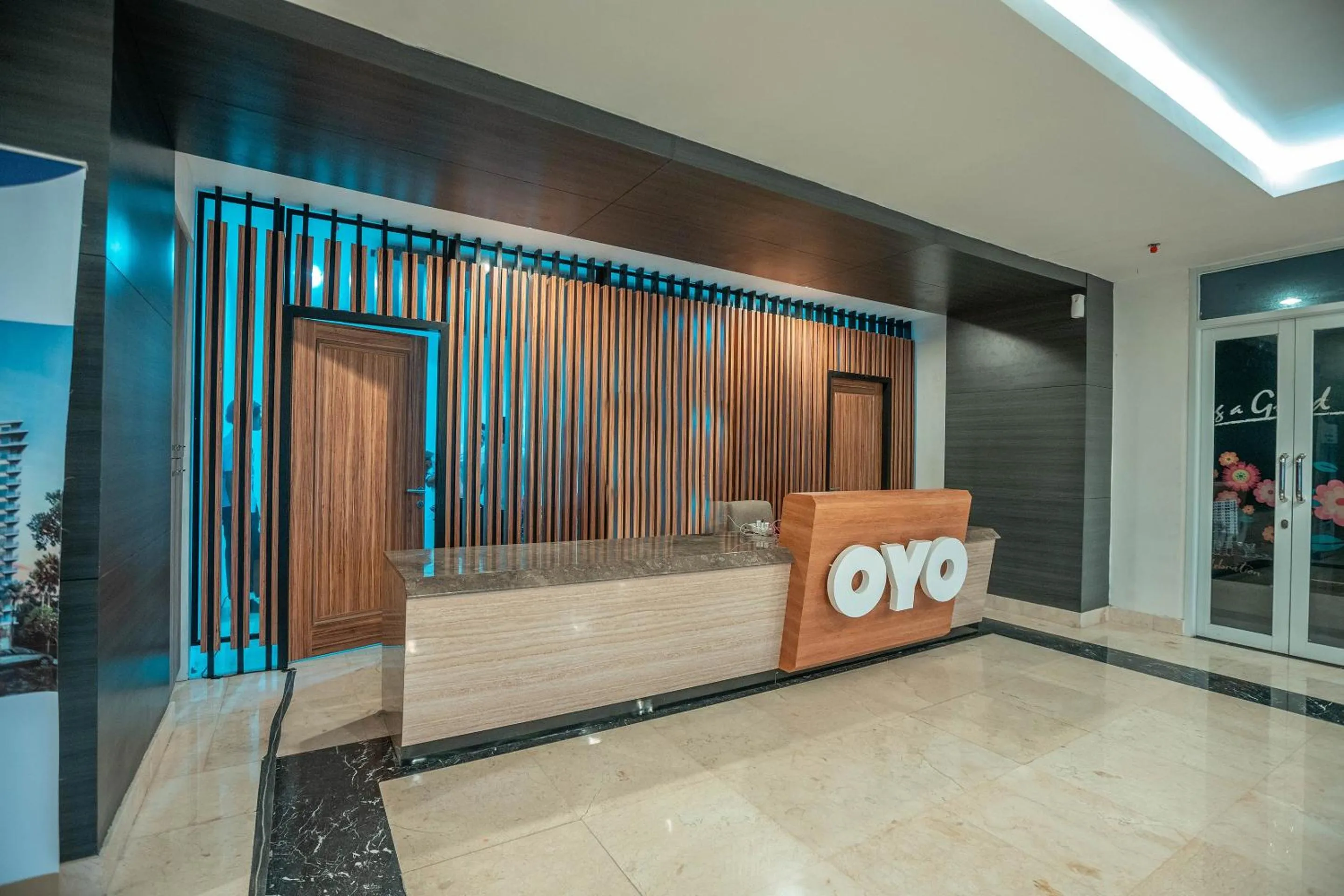 Lobby or reception in OYO Flagship 728 Baileys Apartment