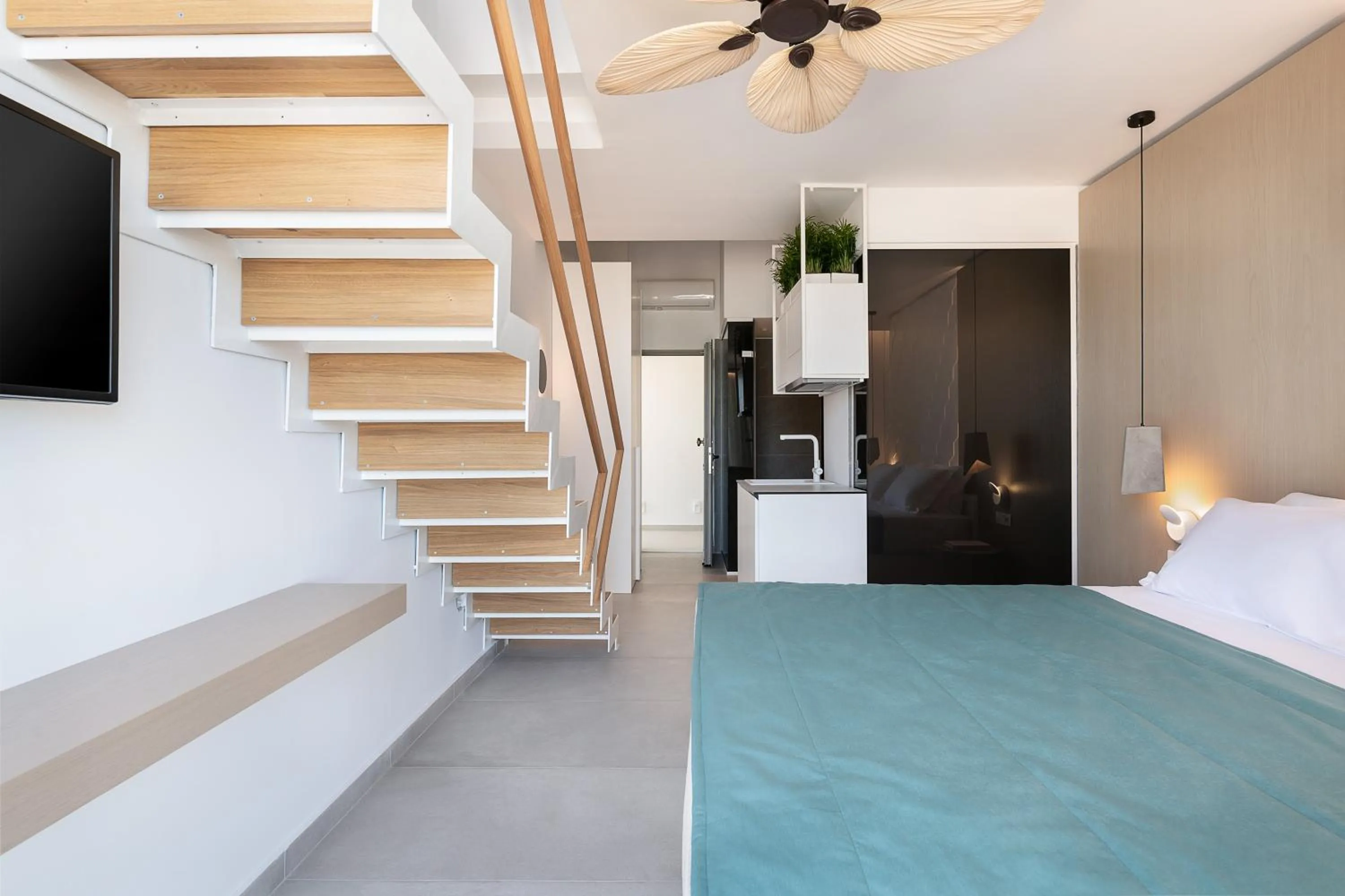 Decorative detail, Bed in Vergina Beach Hotel