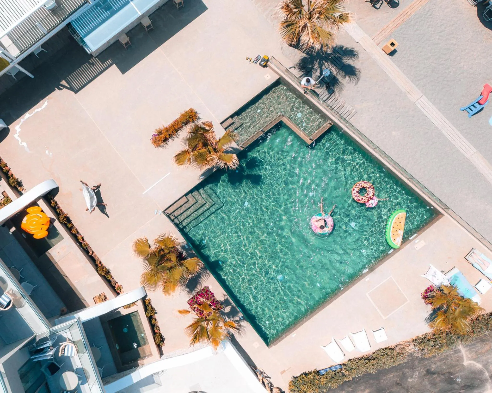 Pool view in Vergina Beach Hotel
