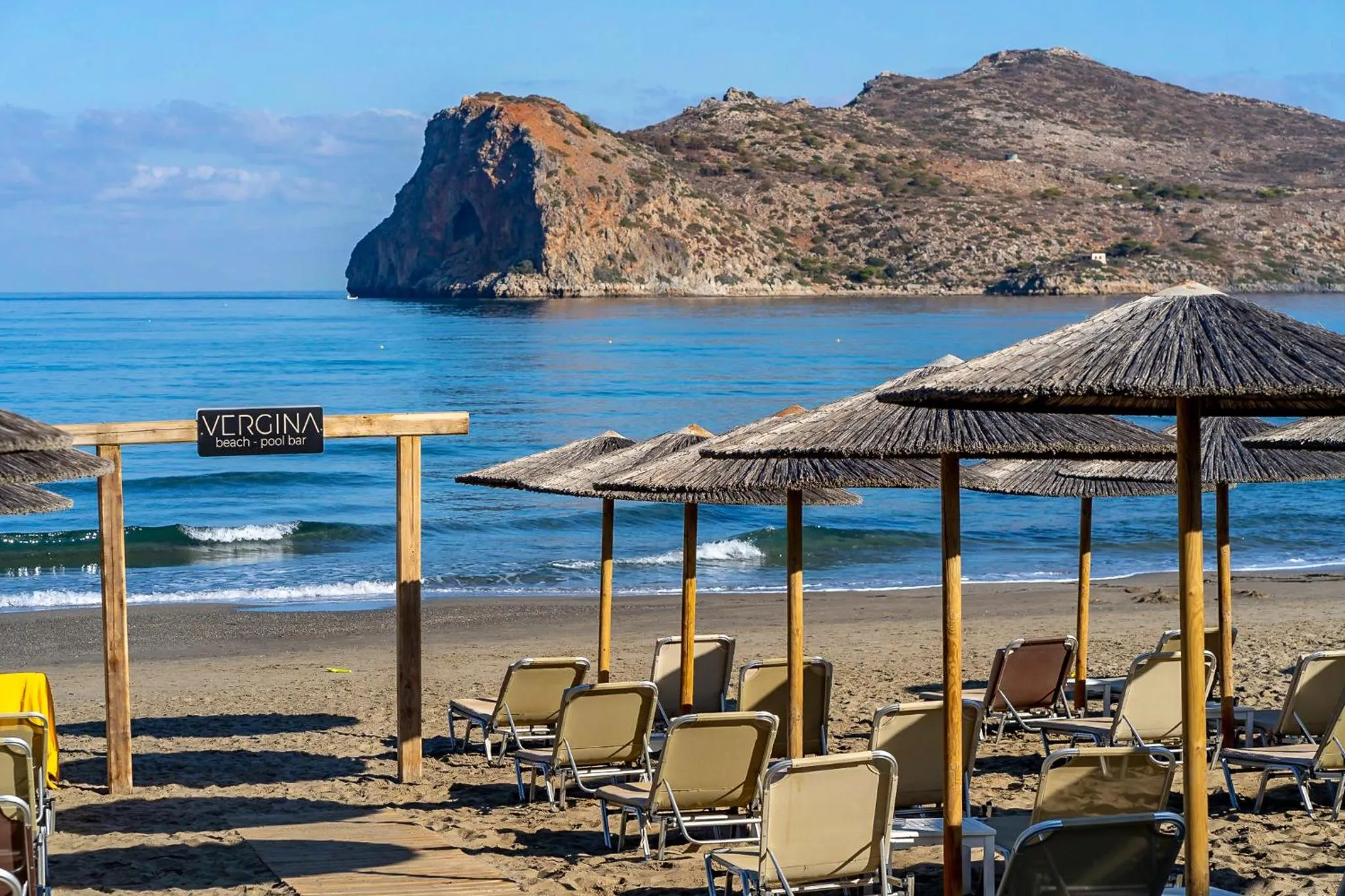 Beach in Vergina Beach Hotel