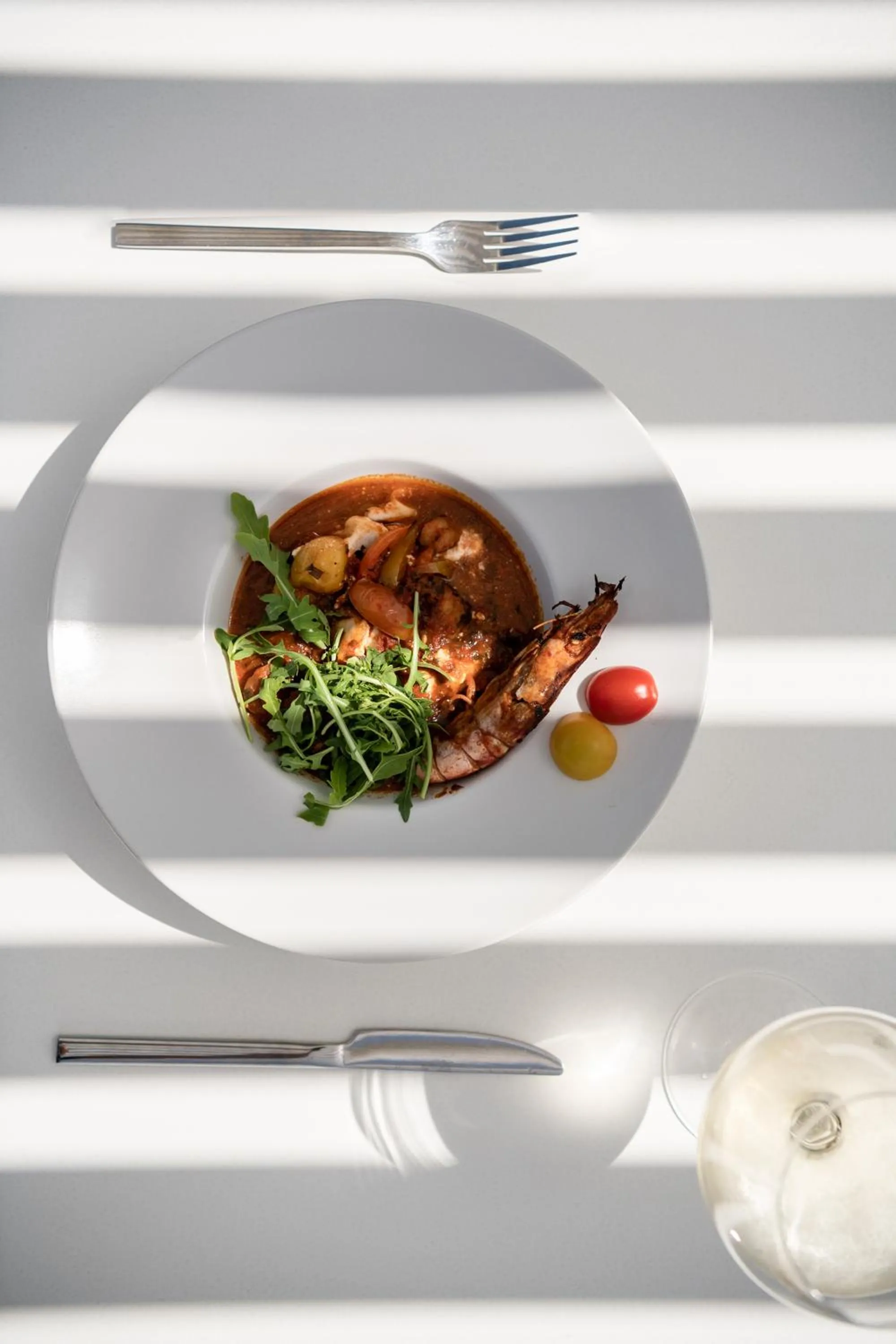 Food close-up in Vergina Beach Hotel