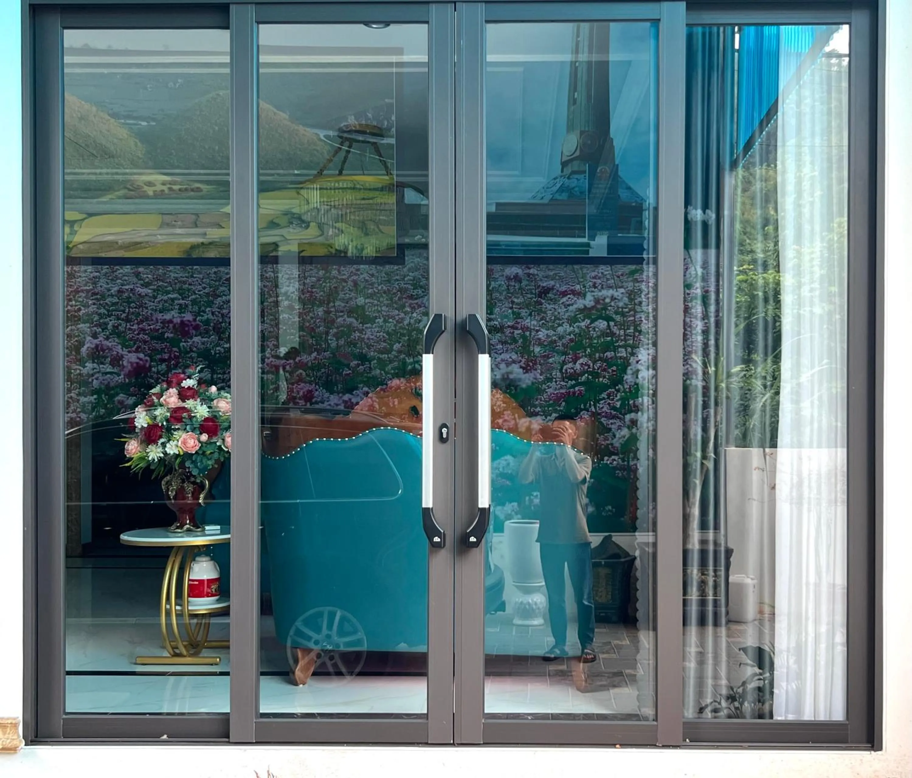 Balcony/Terrace in Golden Jungle House