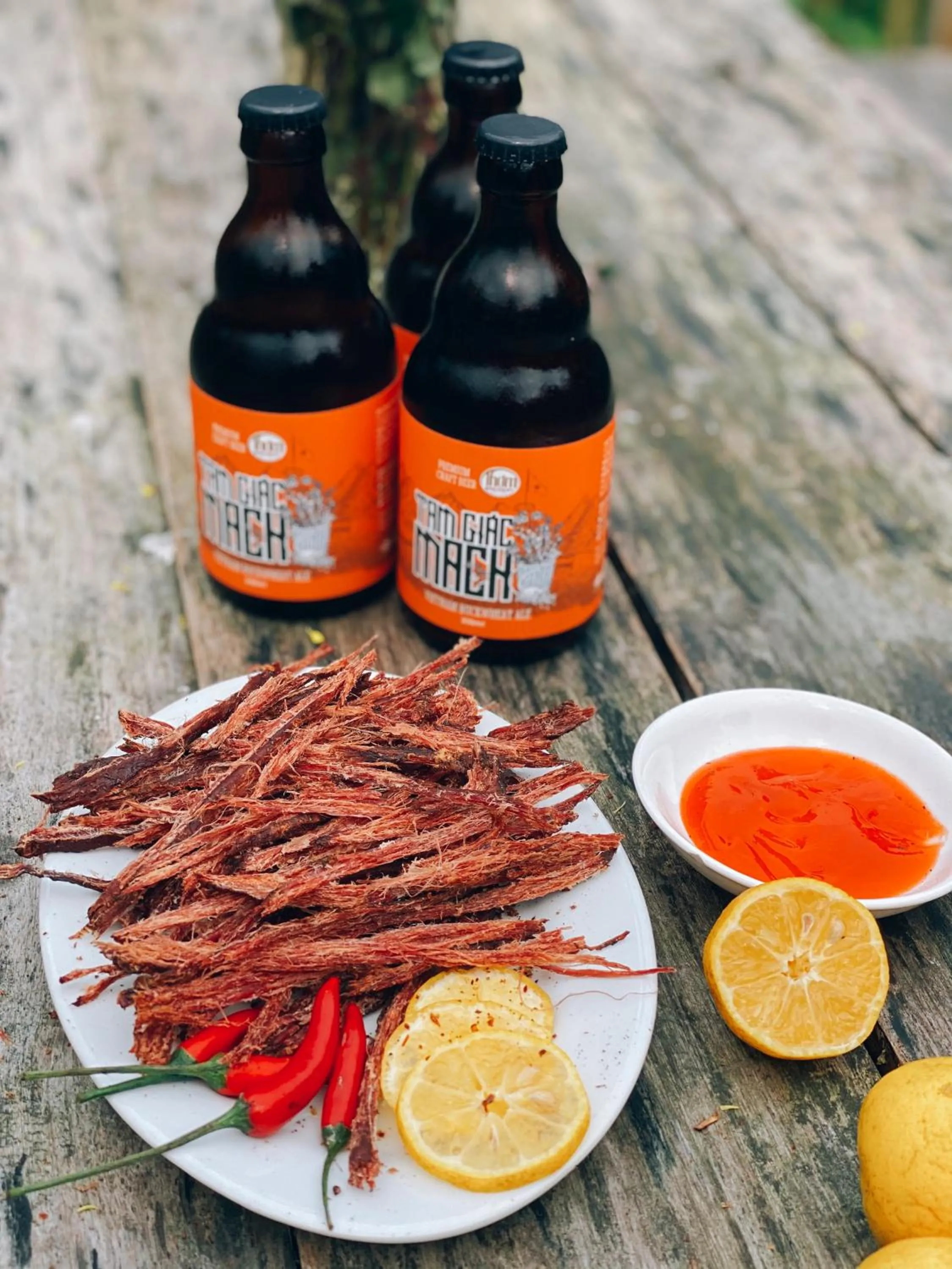 Food in Golden Jungle House