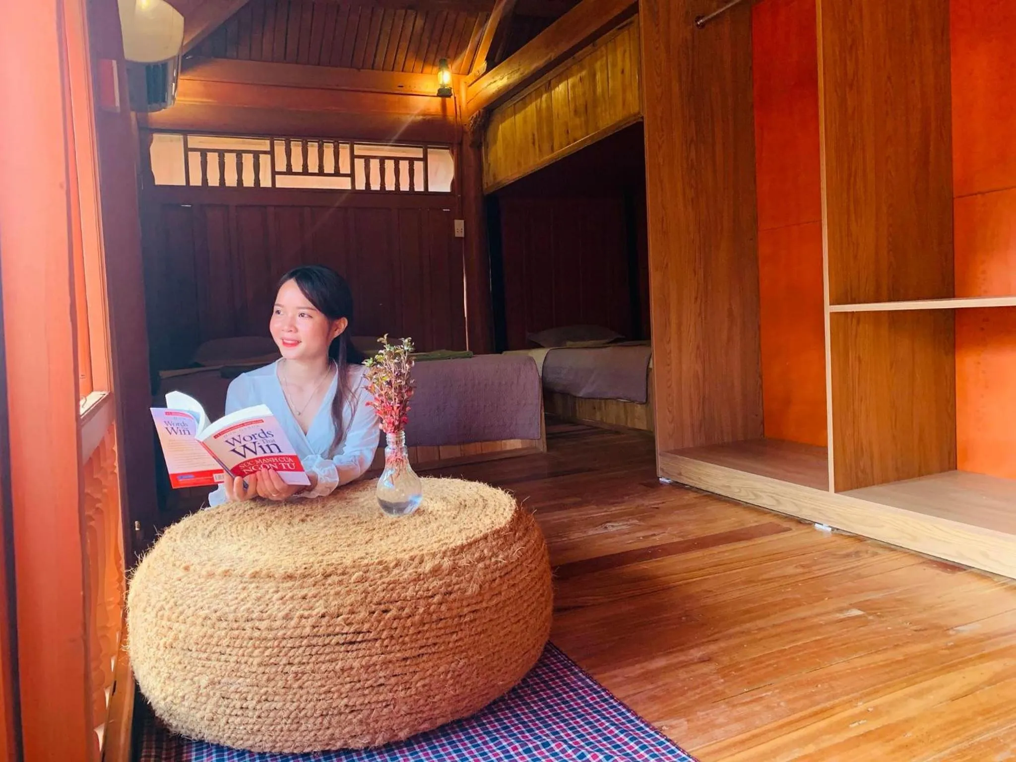 Bedroom in Golden Jungle House