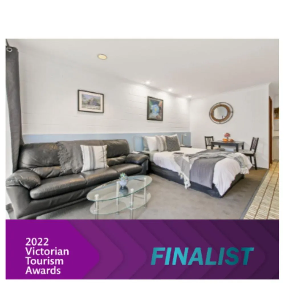 Bed in Sandbar Motel