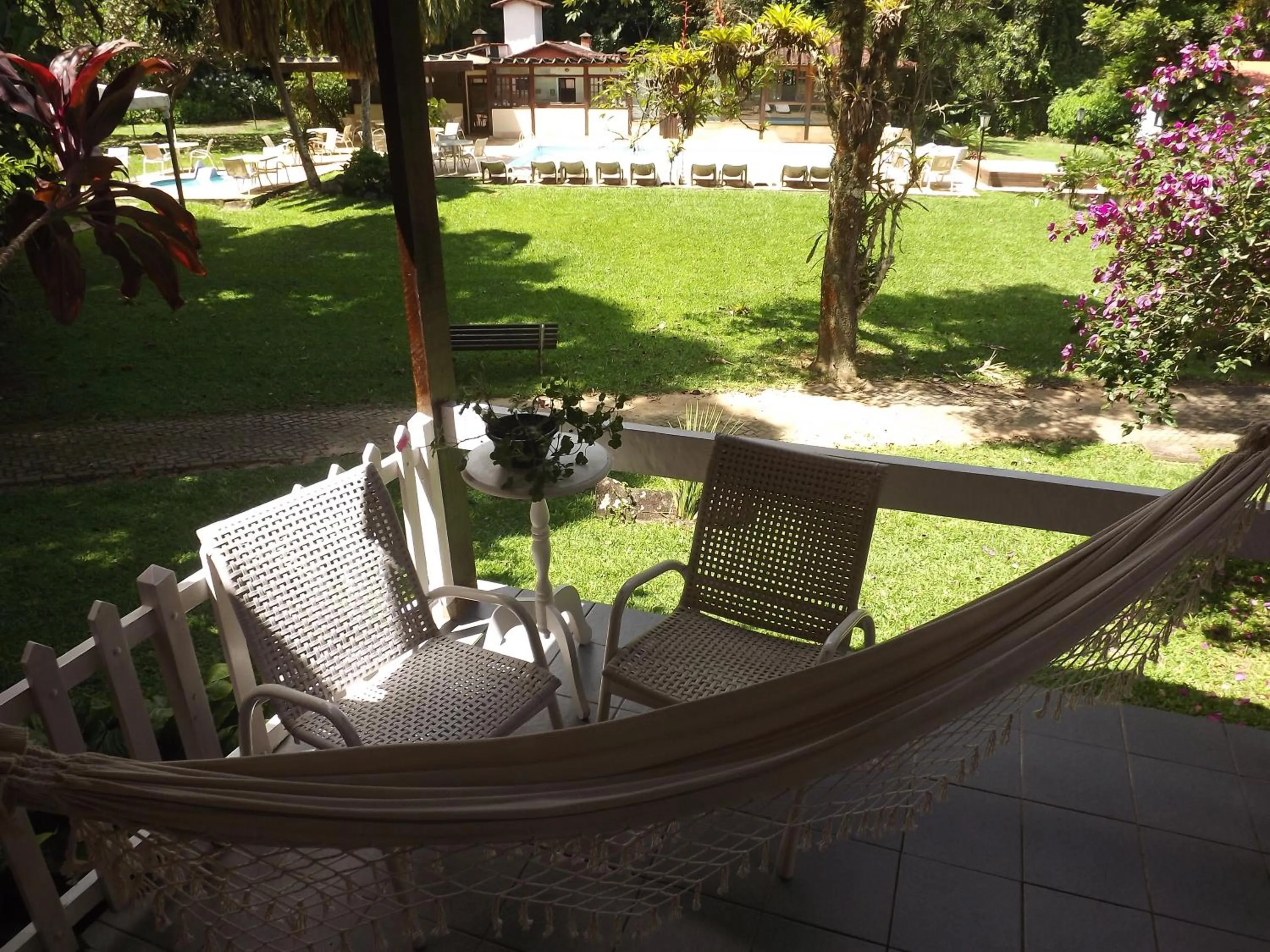 Garden view in Hotel Vivenda Penedo