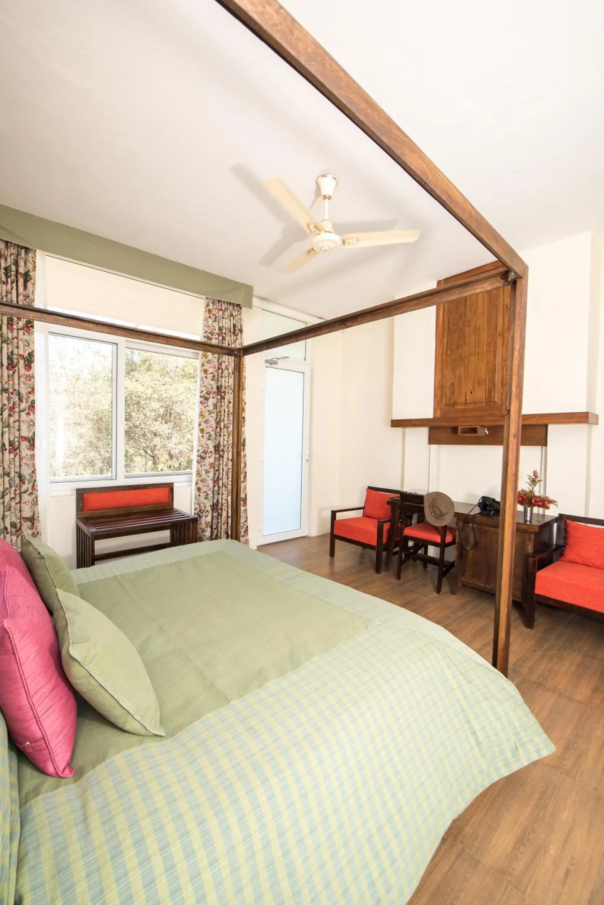 Bed in Wordsworth Lodge