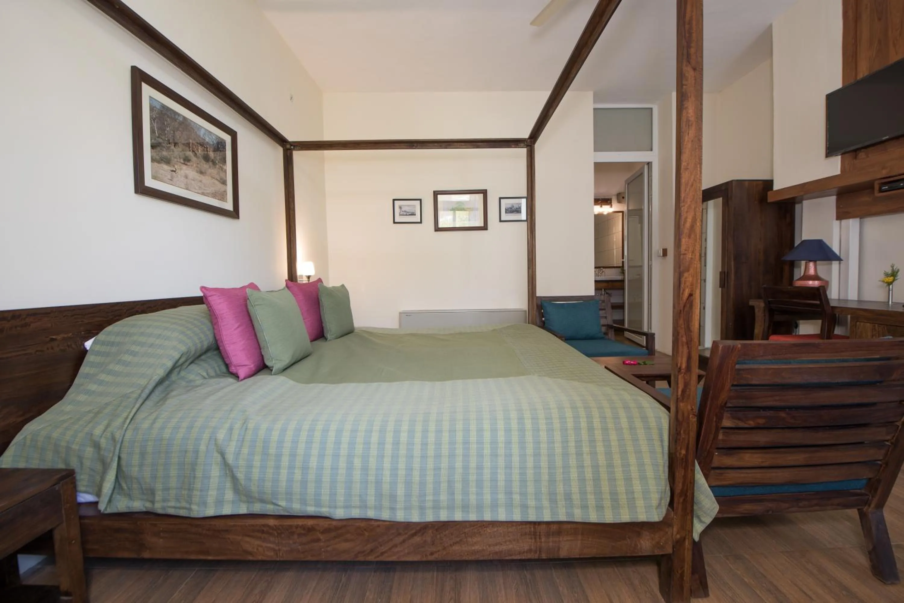 Bed in Wordsworth Lodge