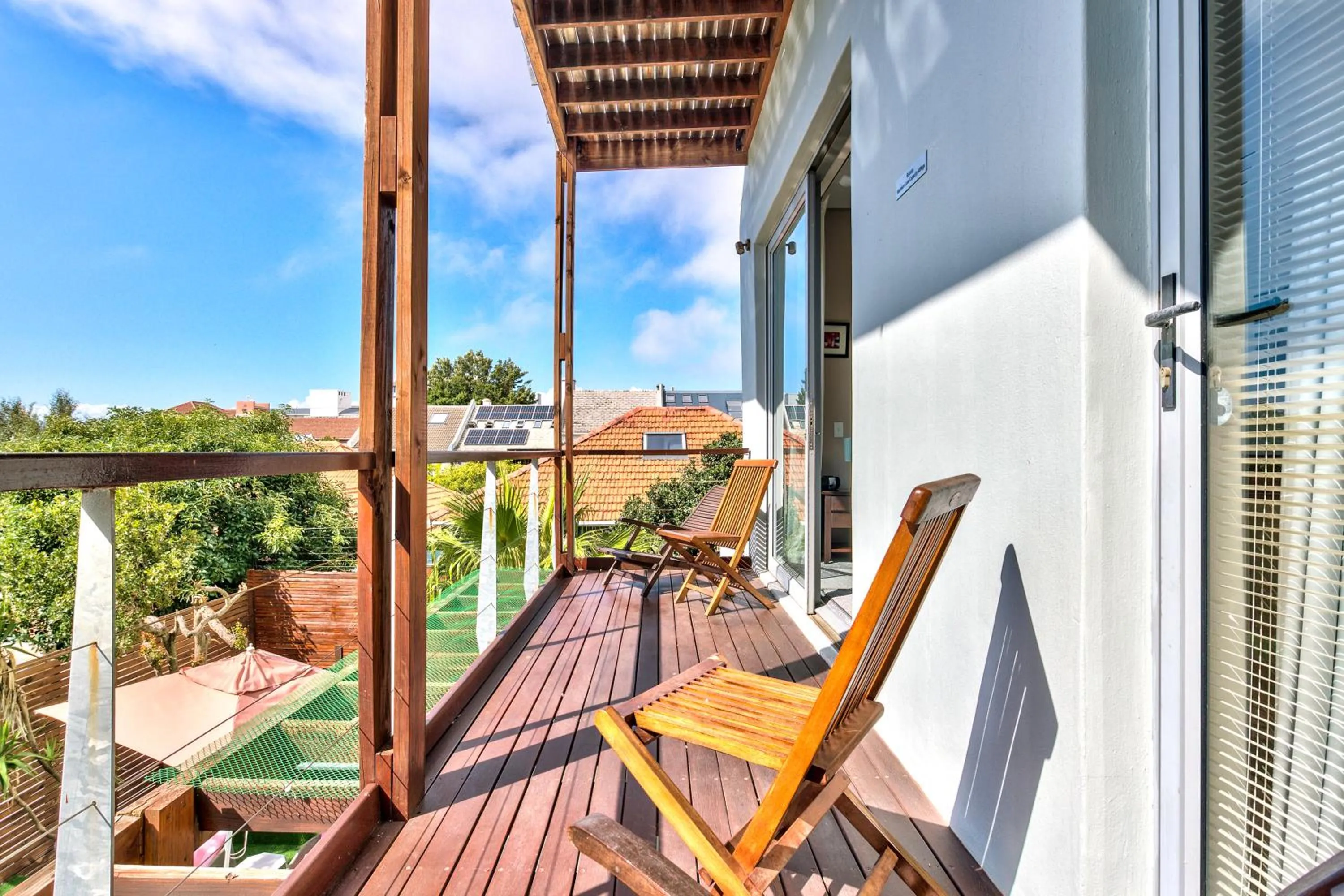 Balcony/Terrace in The One 8 Hotel in Green Point - Solar Power