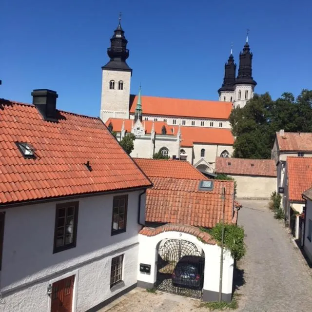 Street view in Stora Torget - Visby Lägenhetshotell