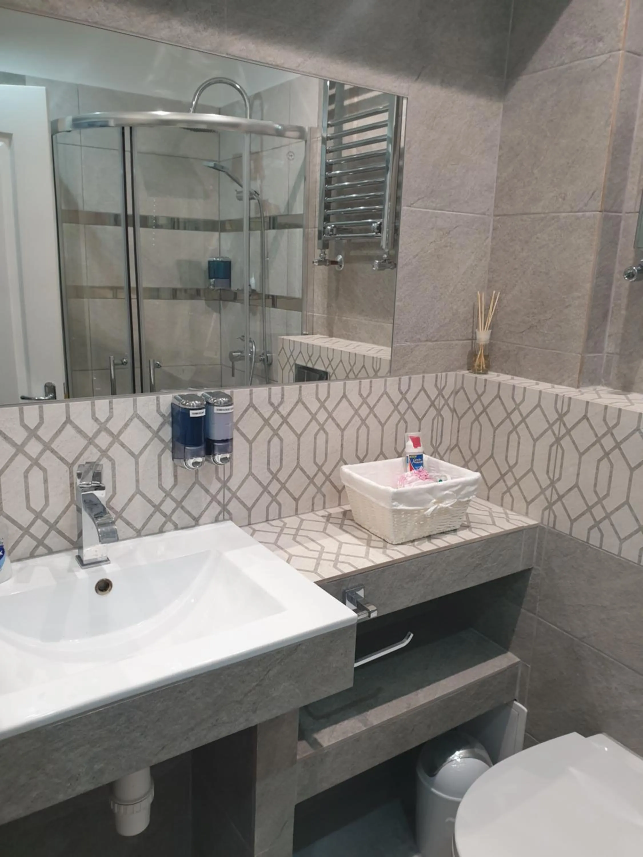 Bathroom in Comfortable rooms in the house