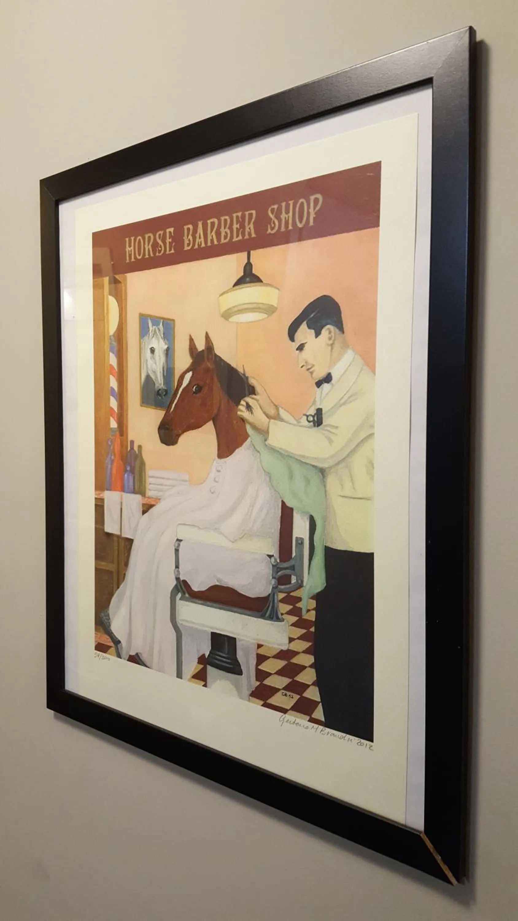 Decorative detail in Hotel Osteria della Pista dal 1875