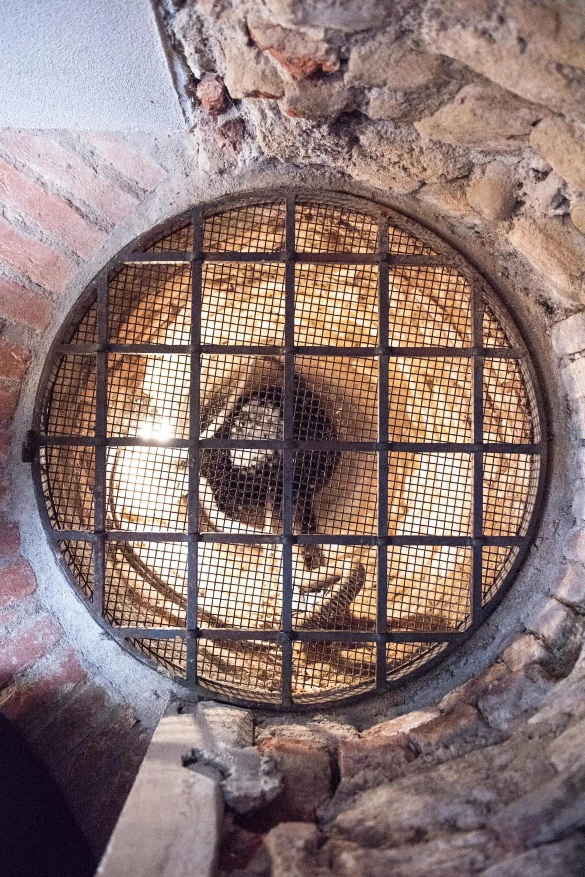 Decorative detail in Hotel Osteria della Pista dal 1875