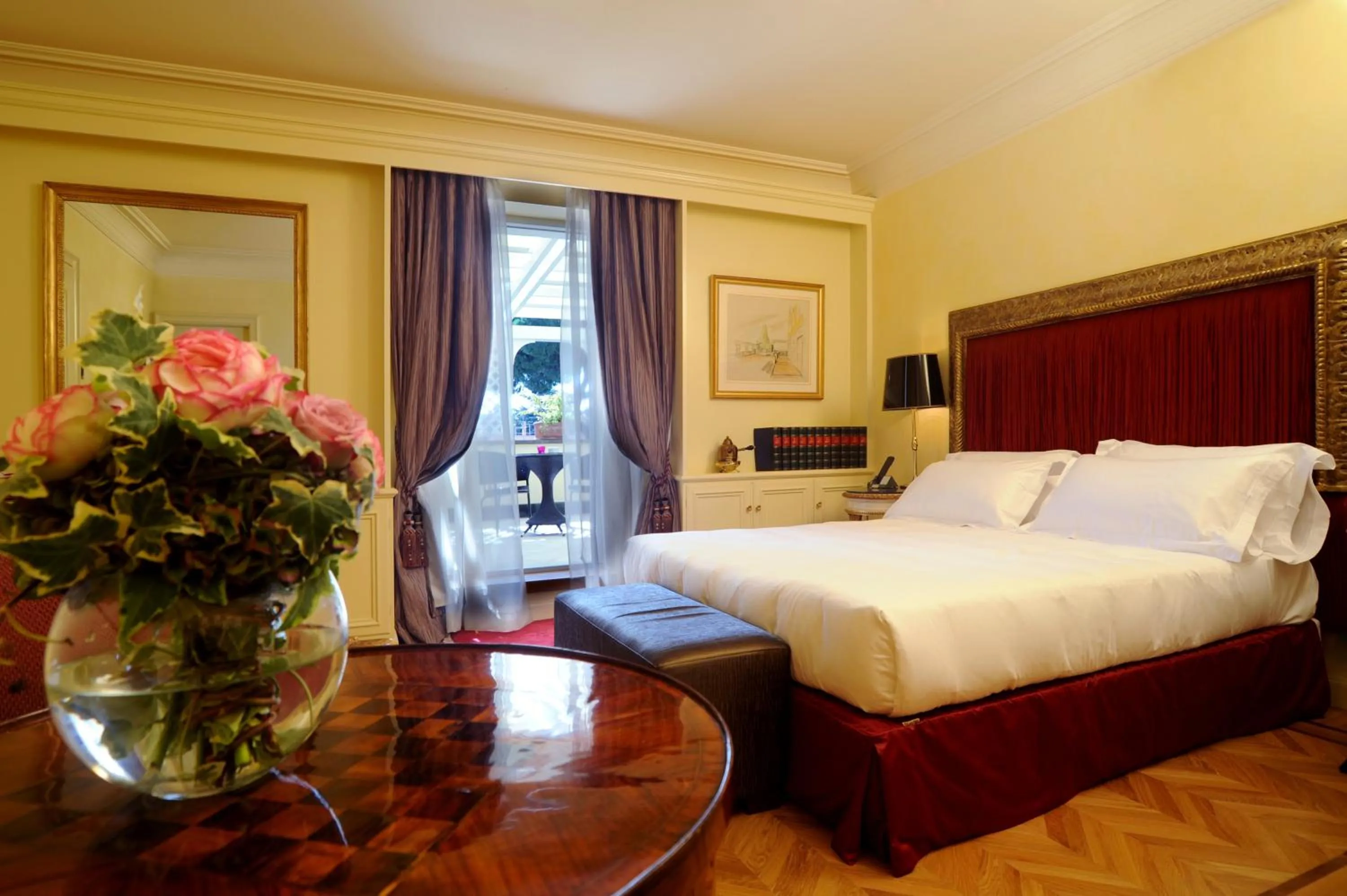 Photo of the whole room, Bed in Hotel Villa Duse