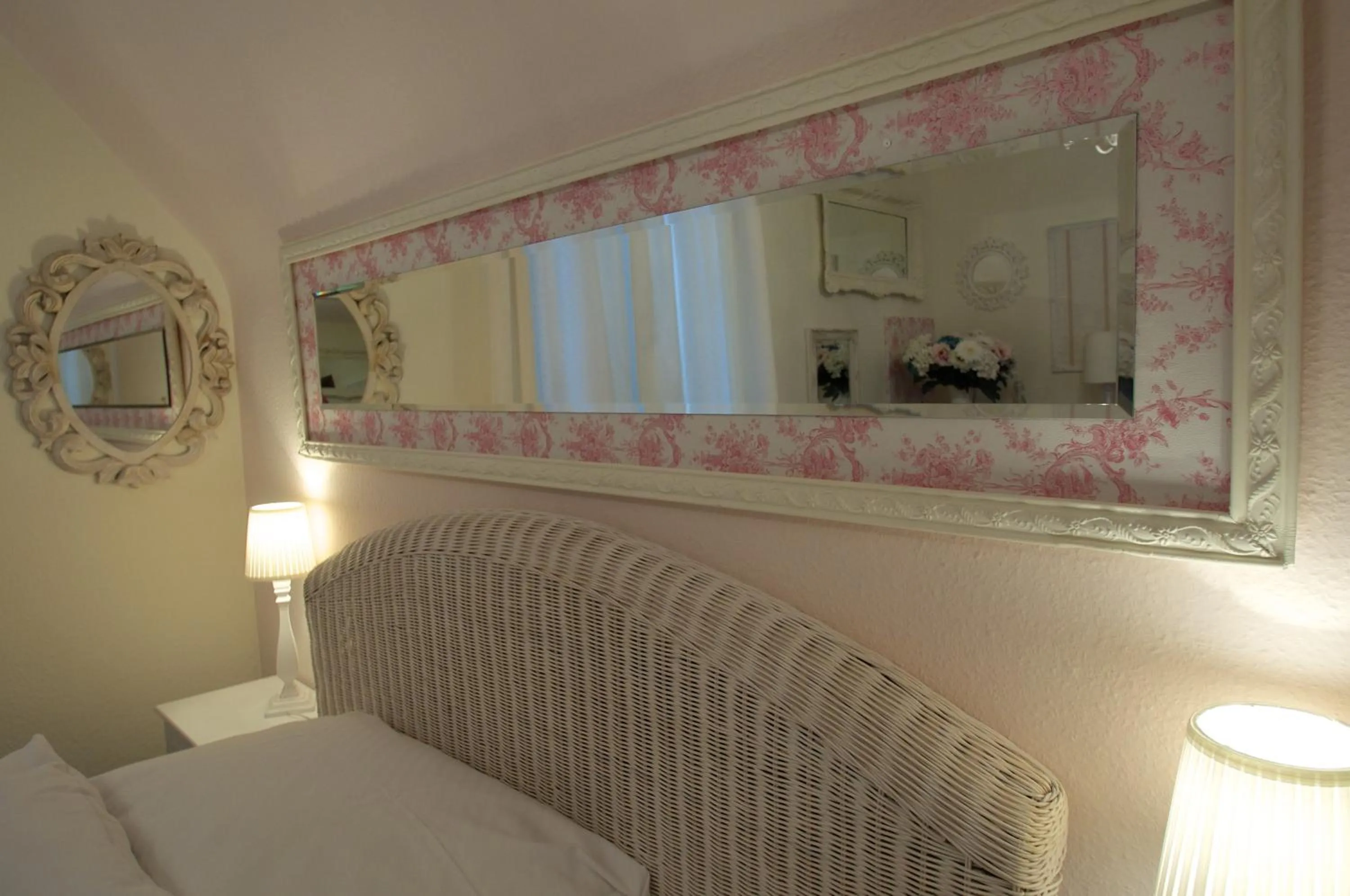 Decorative detail, Bed in Landhaus Hamm THE UNIQUE BOUTIQUE HOTEL