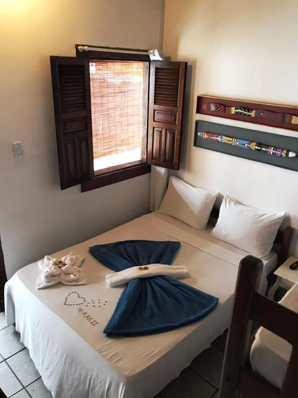 Photo of the whole room, Bed in Pousada do Carlos