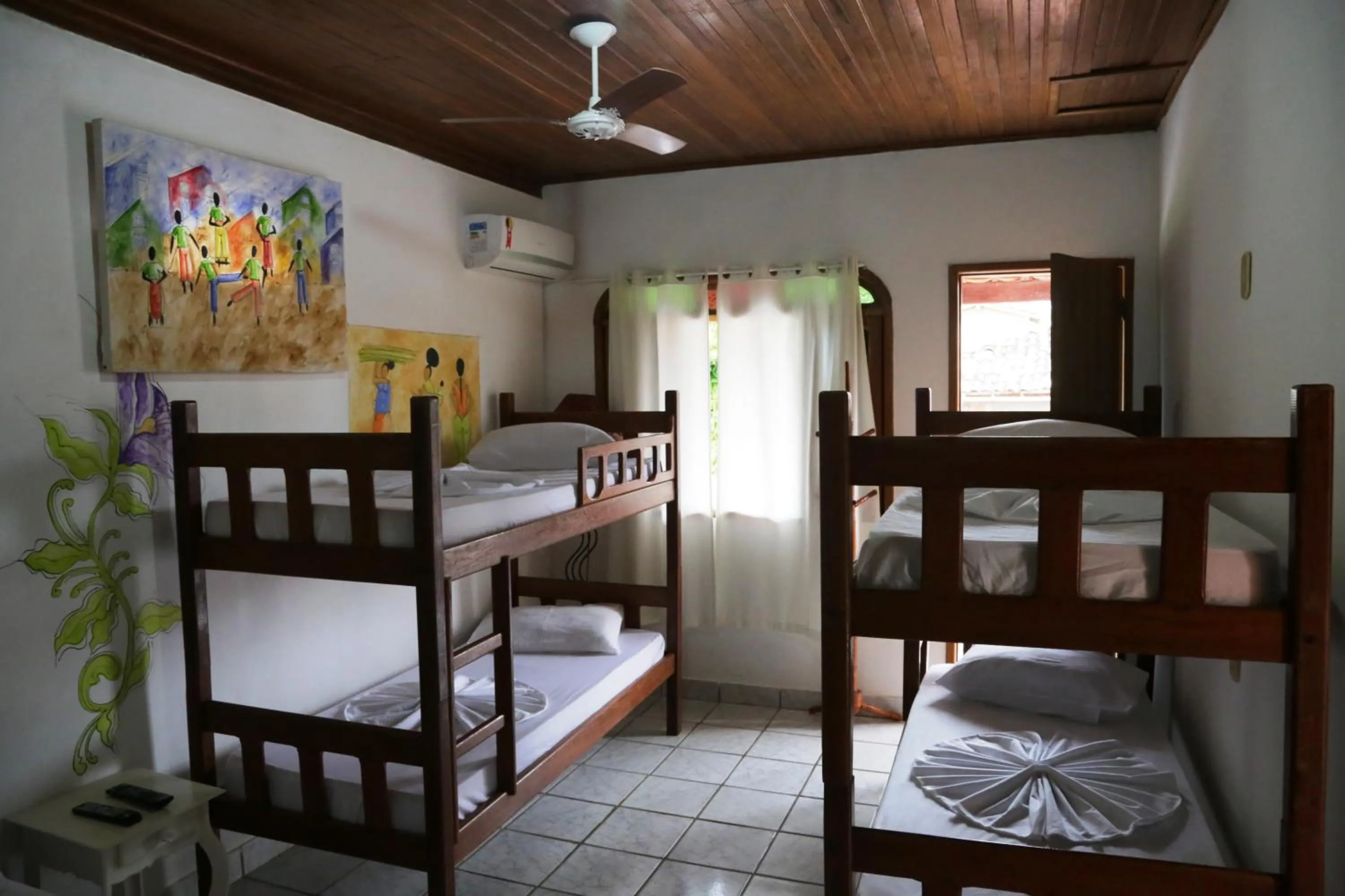 Bed in Pousada do Carlos