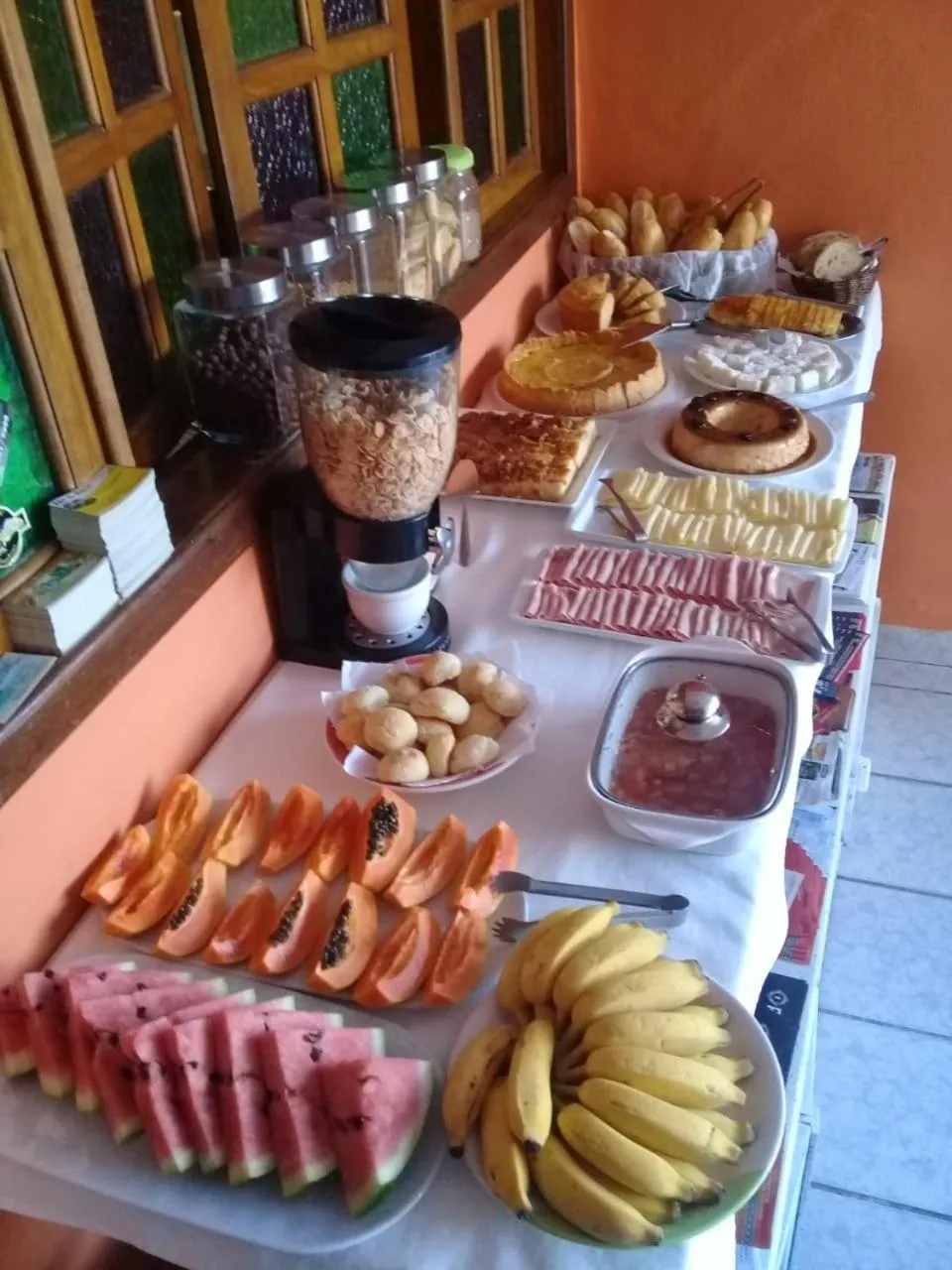 Breakfast in Pousada do Carlos