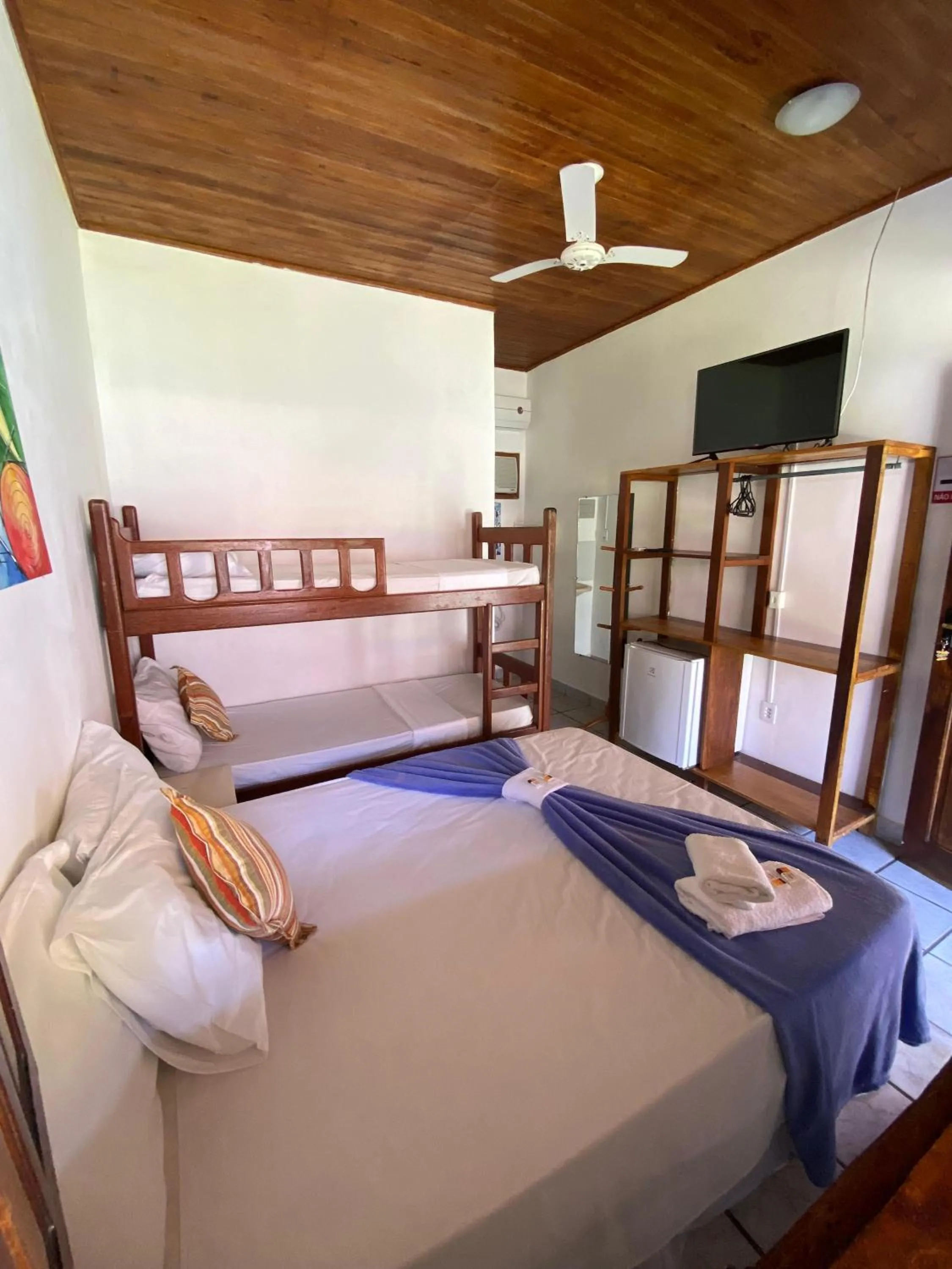 Bedroom, Bed in Pousada do Carlos