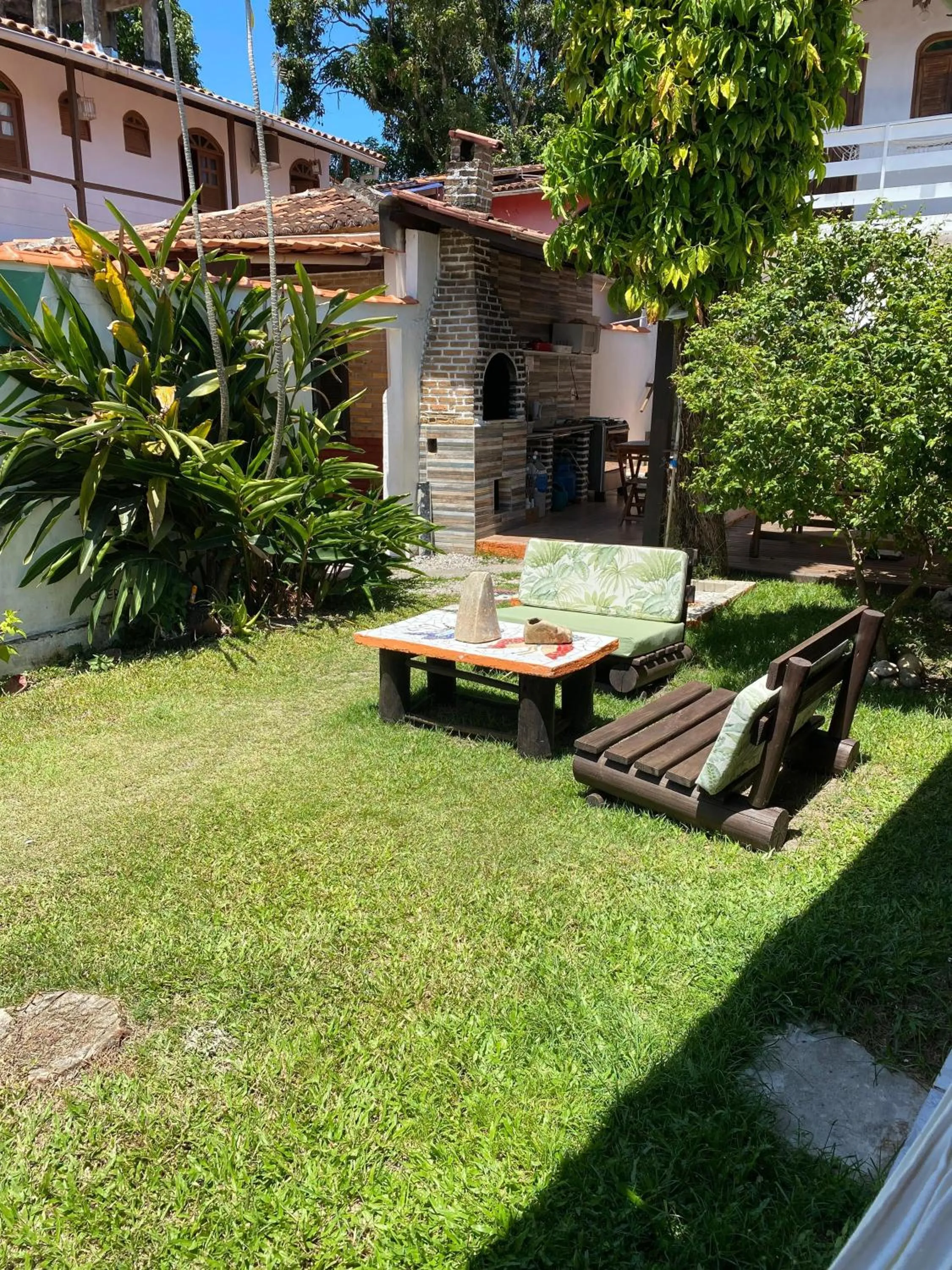 Garden in Pousada do Carlos