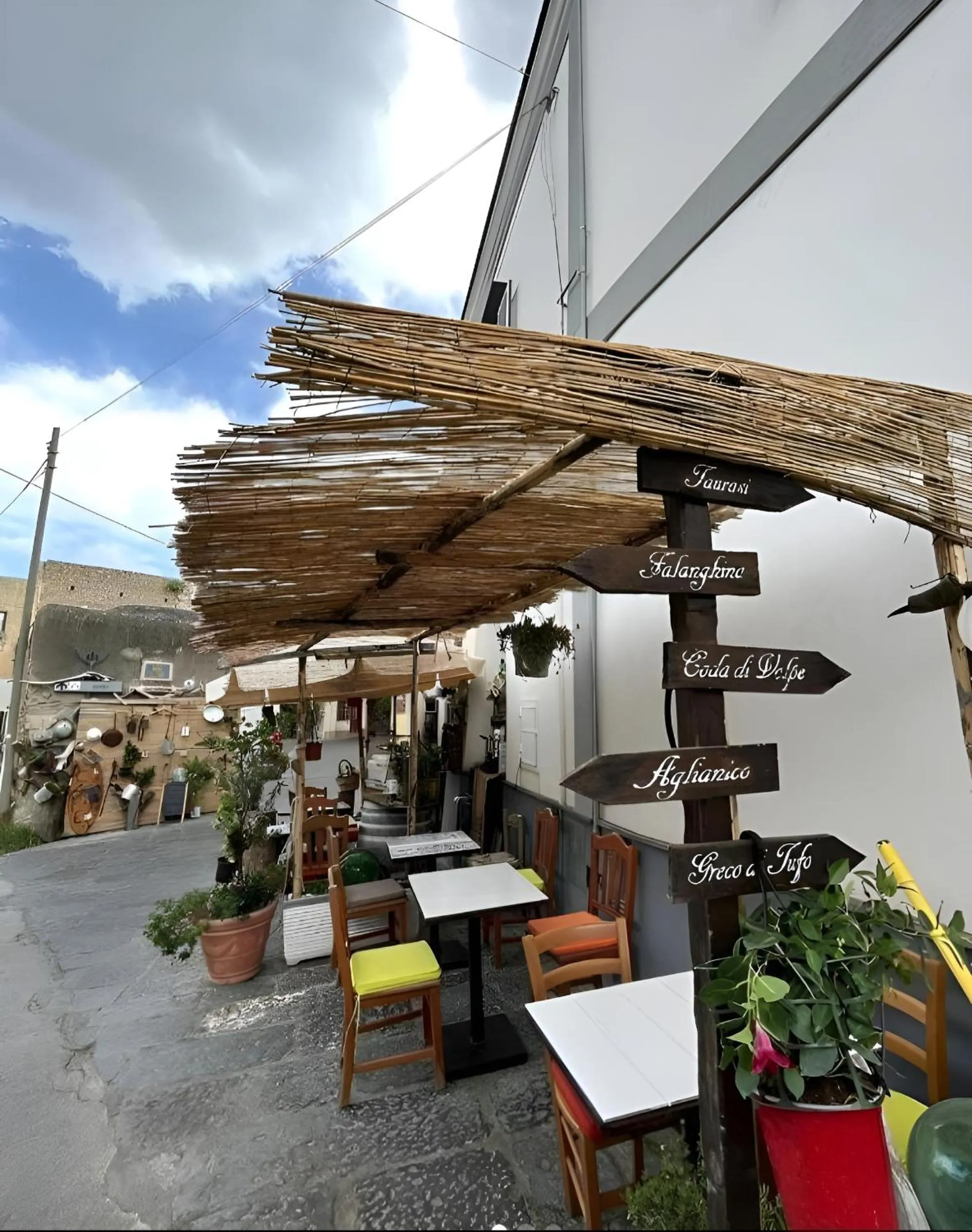 Patio in Sonnino B&B
