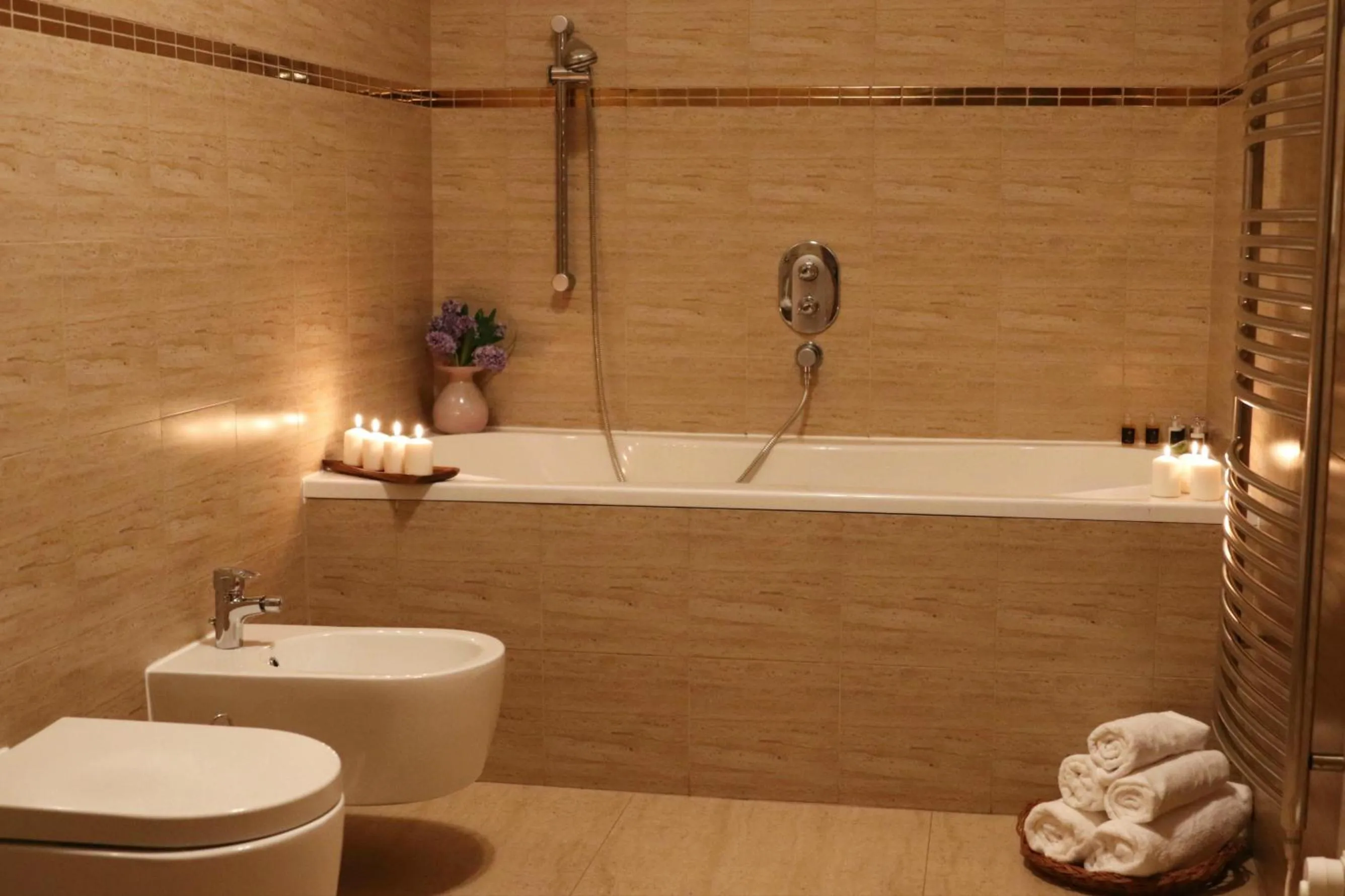 Shower in Wellness Hotel Zámeček