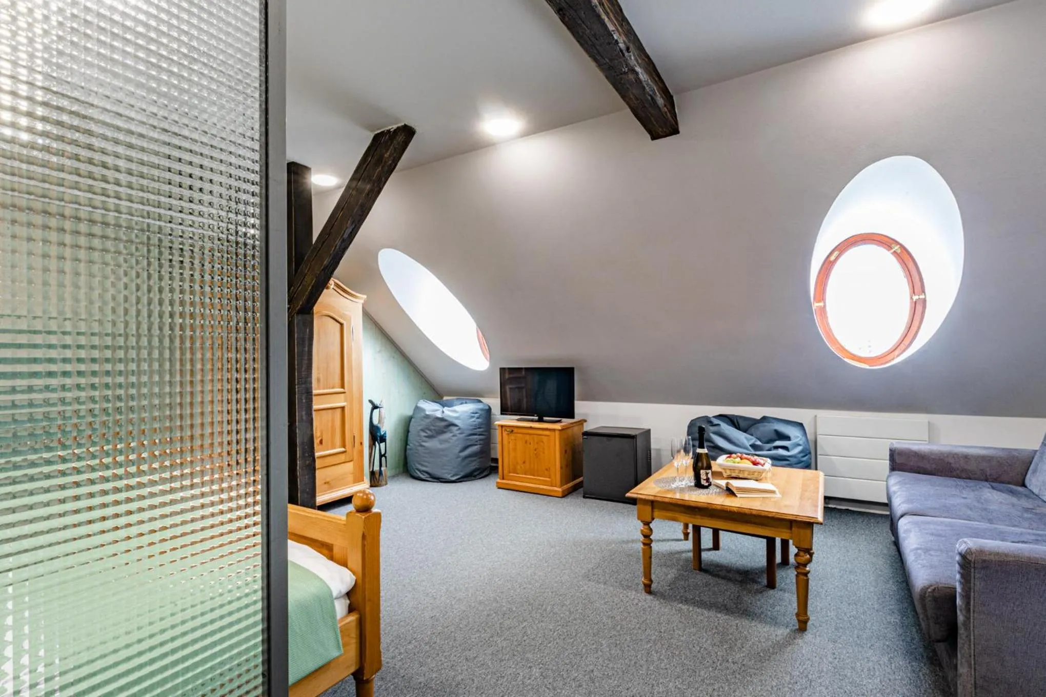 Seating area in Wellness Hotel Zámeček